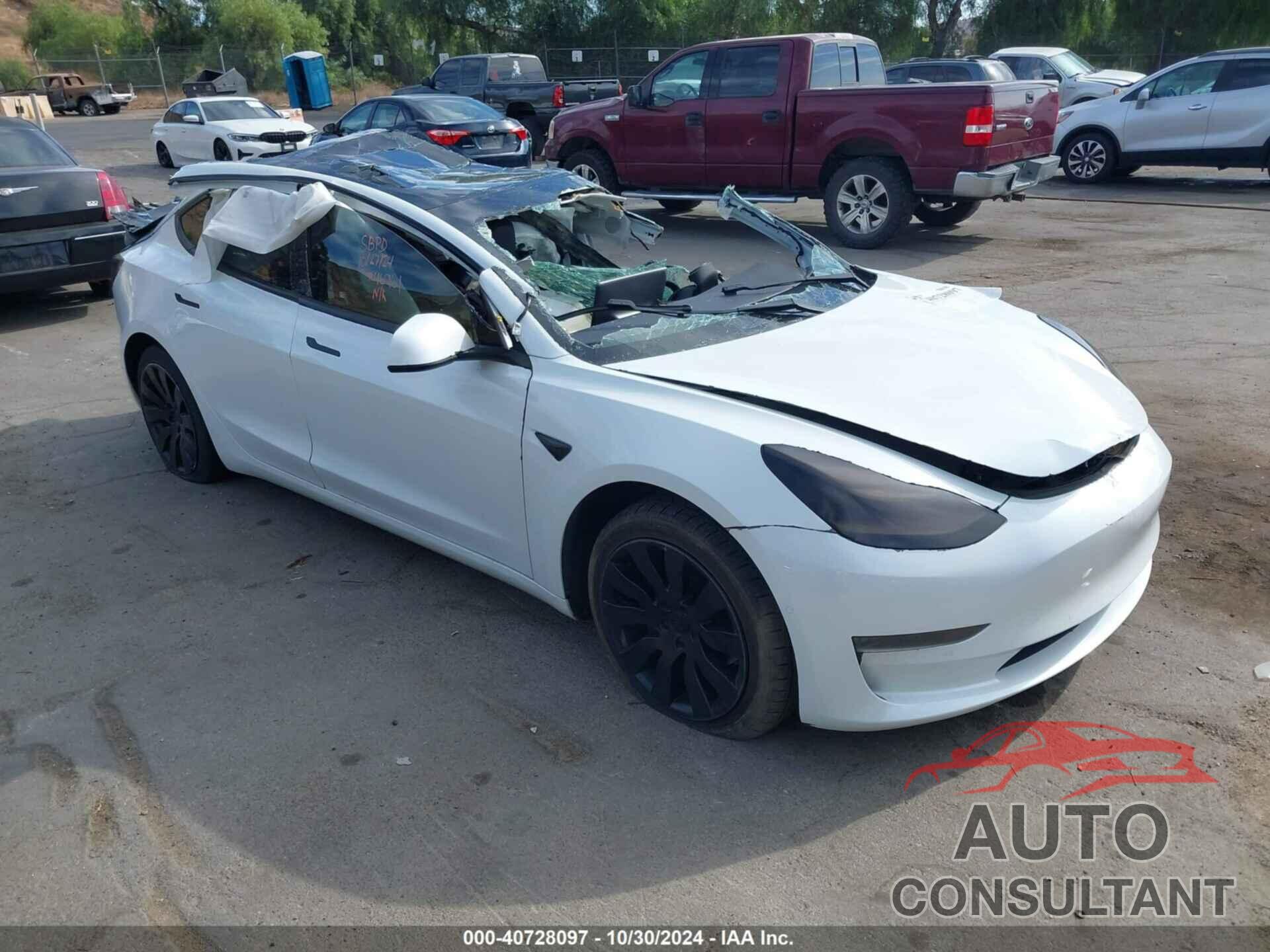 TESLA MODEL 3 2020 - 5YJ3E1EA6LF706224