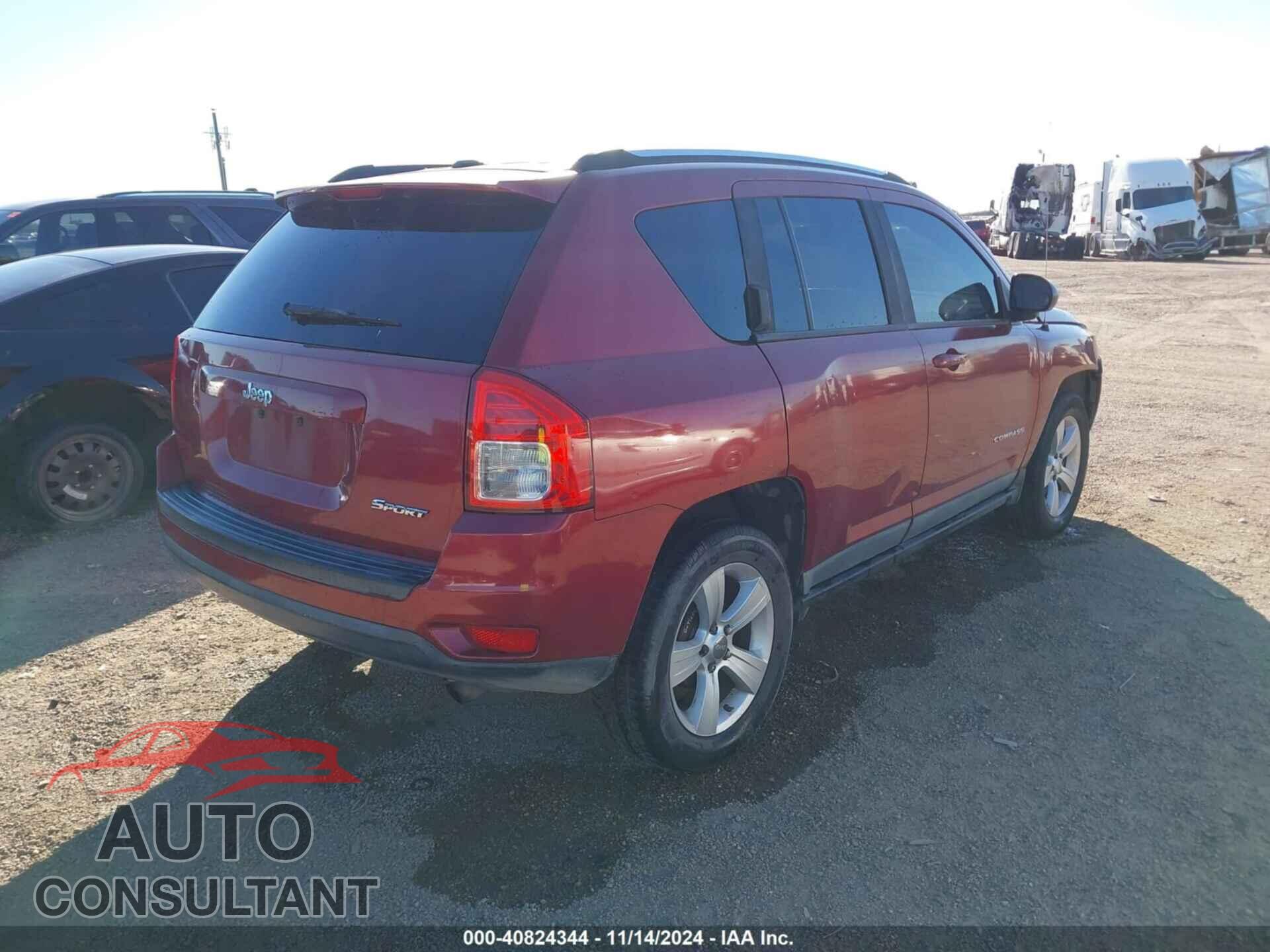 JEEP COMPASS 2011 - 1J4NT1FA7BD224701