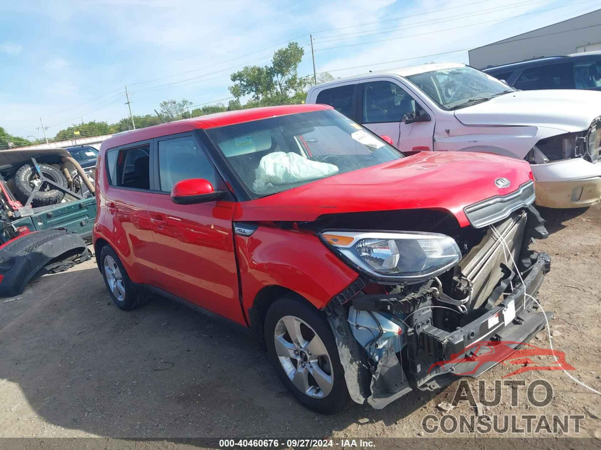 KIA SOUL 2019 - KNDJN2A29K7019092