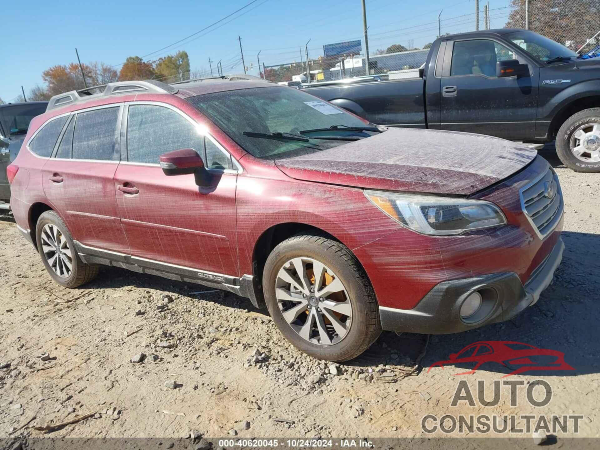 SUBARU OUTBACK 2016 - 4S4BSBNC4G3283038