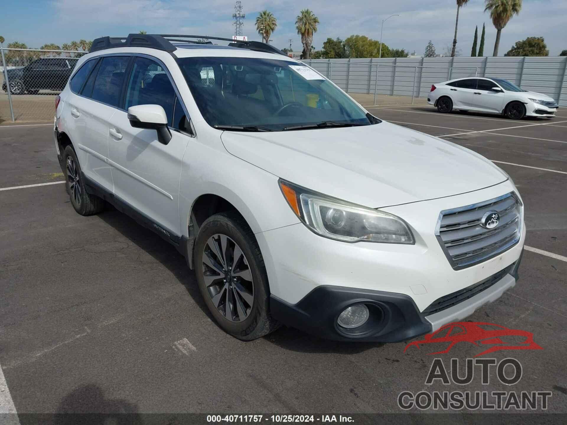 SUBARU OUTBACK 2016 - 4S4BSANC9G3279013