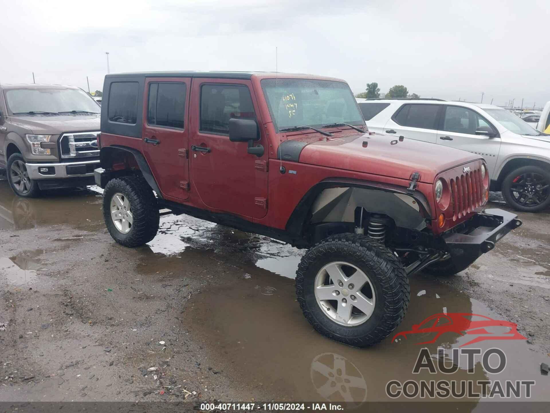 JEEP WRANGLER UNLIMITED 2009 - 1J4GA39169L726833