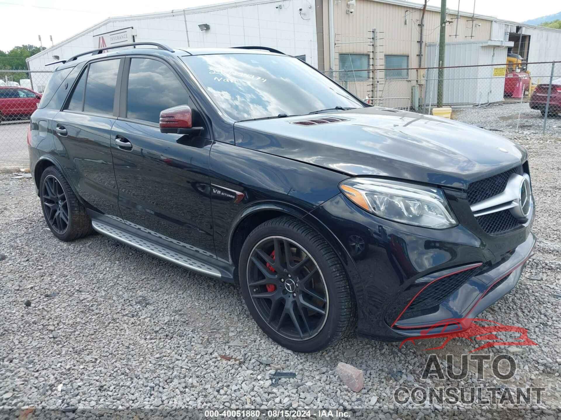 MERCEDES-BENZ AMG GLE 63 2017 - 4JGDA7FB6HA814042