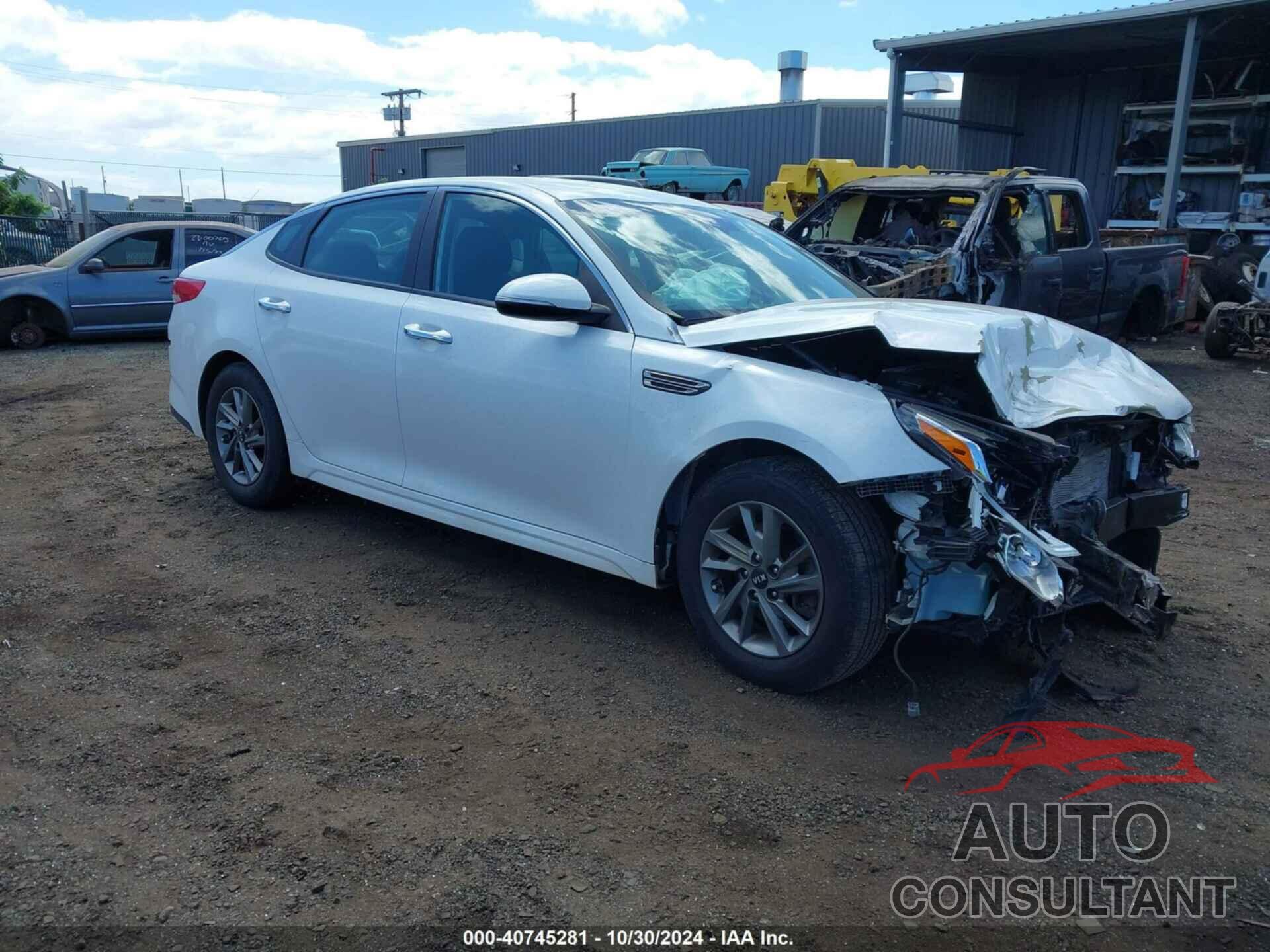 KIA OPTIMA 2019 - 5XXGT4L35KG293379