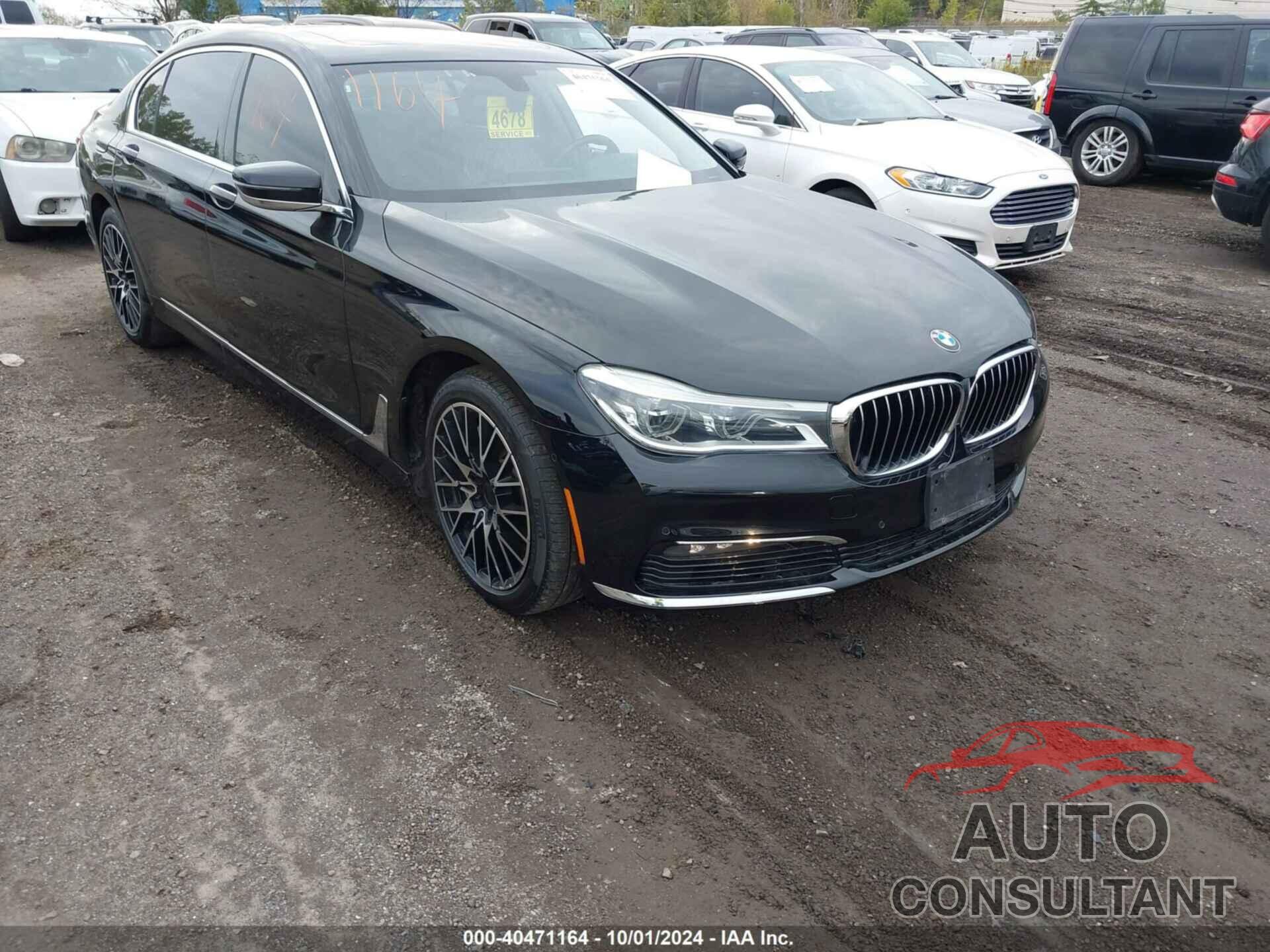 BMW 750I 2016 - WBA7F2C58GG415825