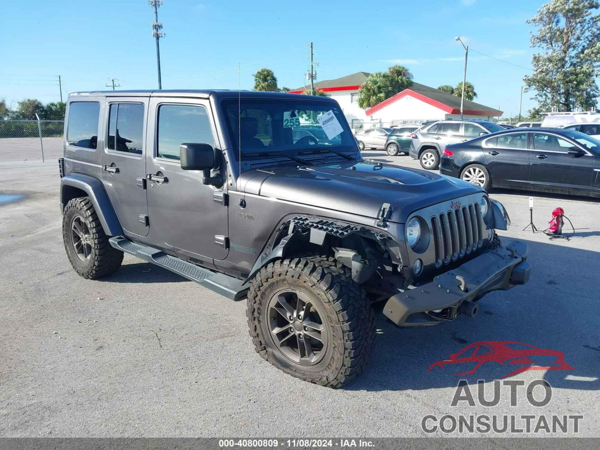 JEEP WRANGLER UNLIMITED 2016 - 1C4BJWEG7GL229265