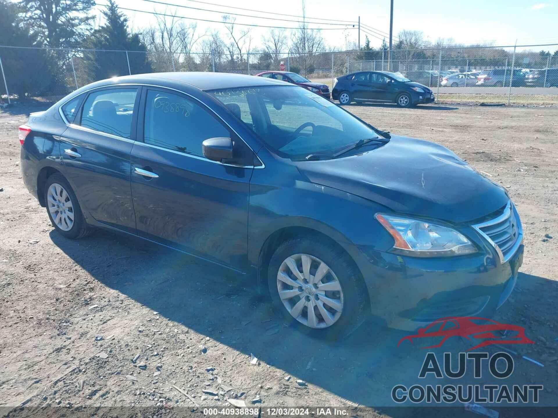 NISSAN SENTRA 2013 - 3N1AB7AP9DL739057