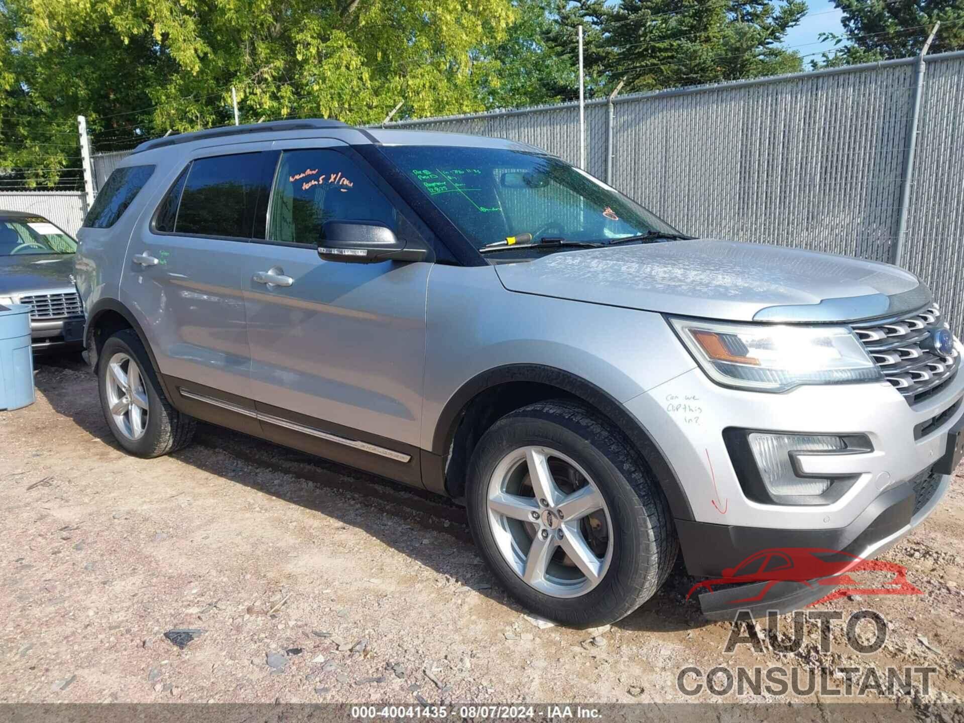 FORD EXPLORER 2016 - 1FM5K8D89GGB66934