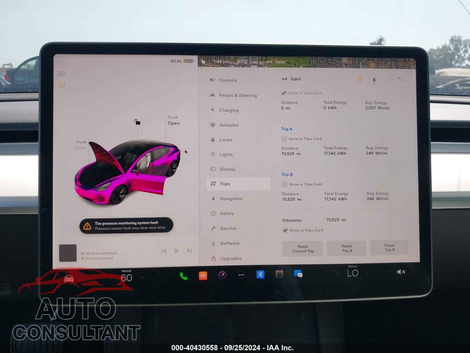 TESLA MODEL 3 2022 - 5YJ3E1EA7NF374328