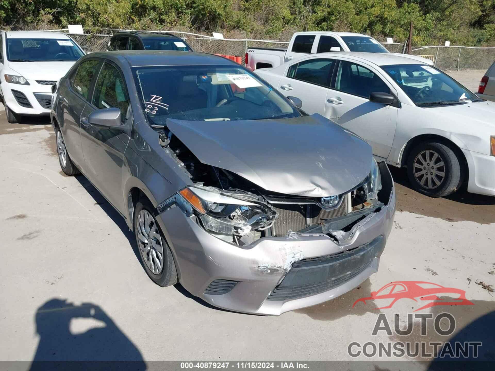 TOYOTA COROLLA 2014 - 5YFBURHE5EP127745