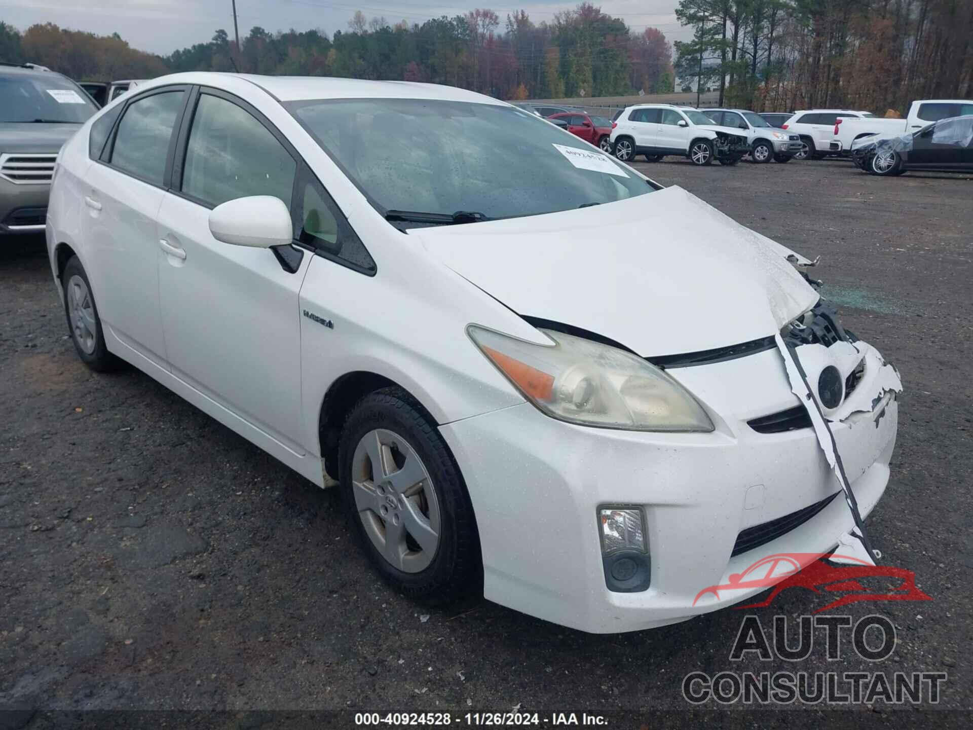 TOYOTA PRIUS 2010 - JTDKN3DUXA5073616