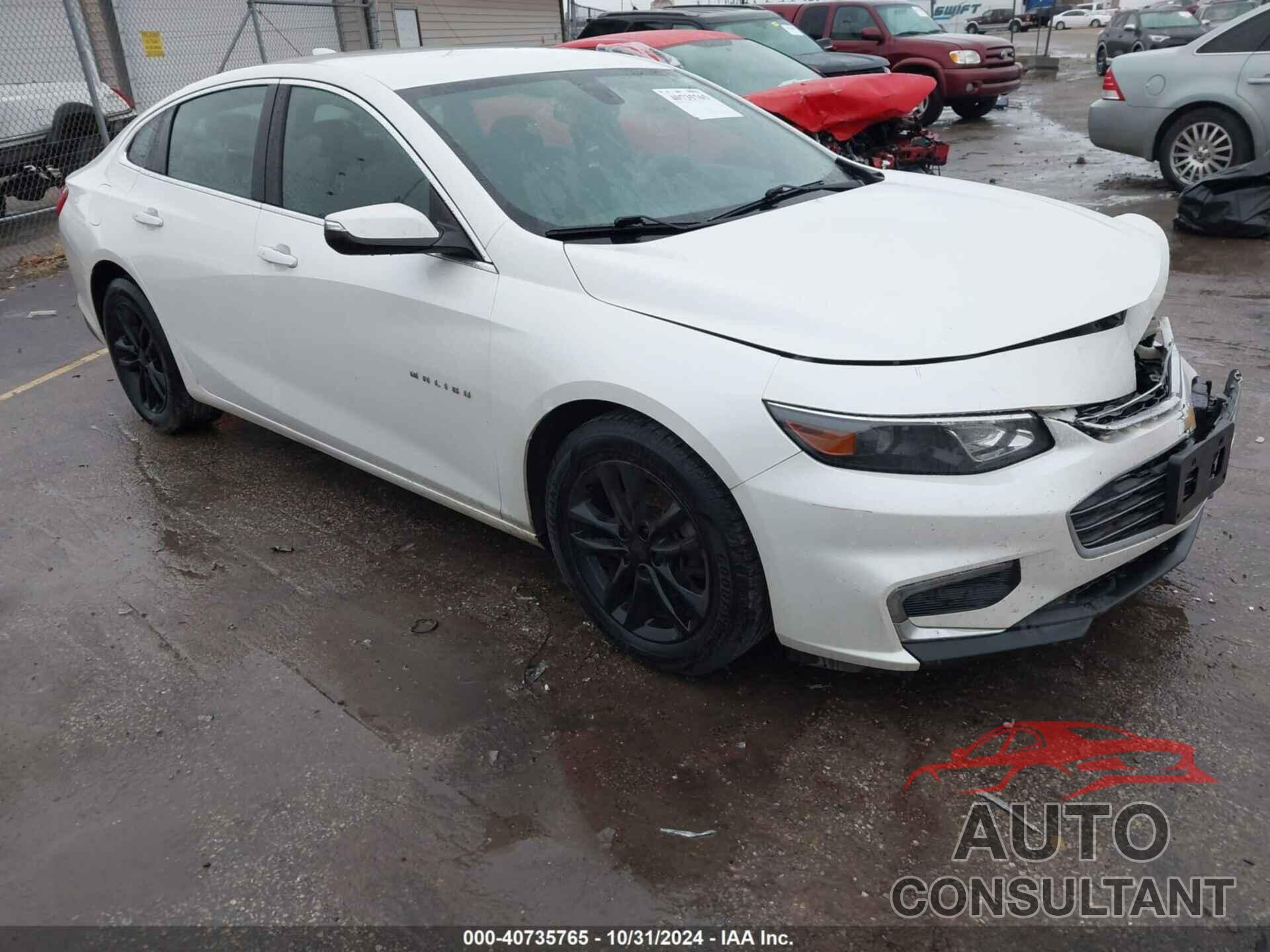 CHEVROLET MALIBU 2017 - 1G1ZE5ST7HF221495