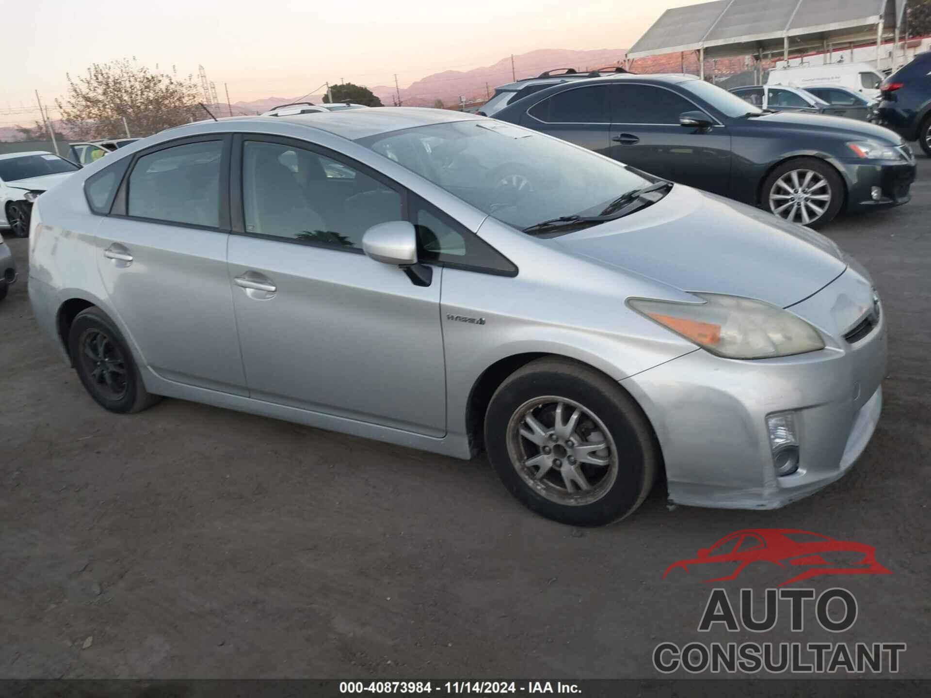 TOYOTA PRIUS 2011 - JTDKN3DU1B1461228