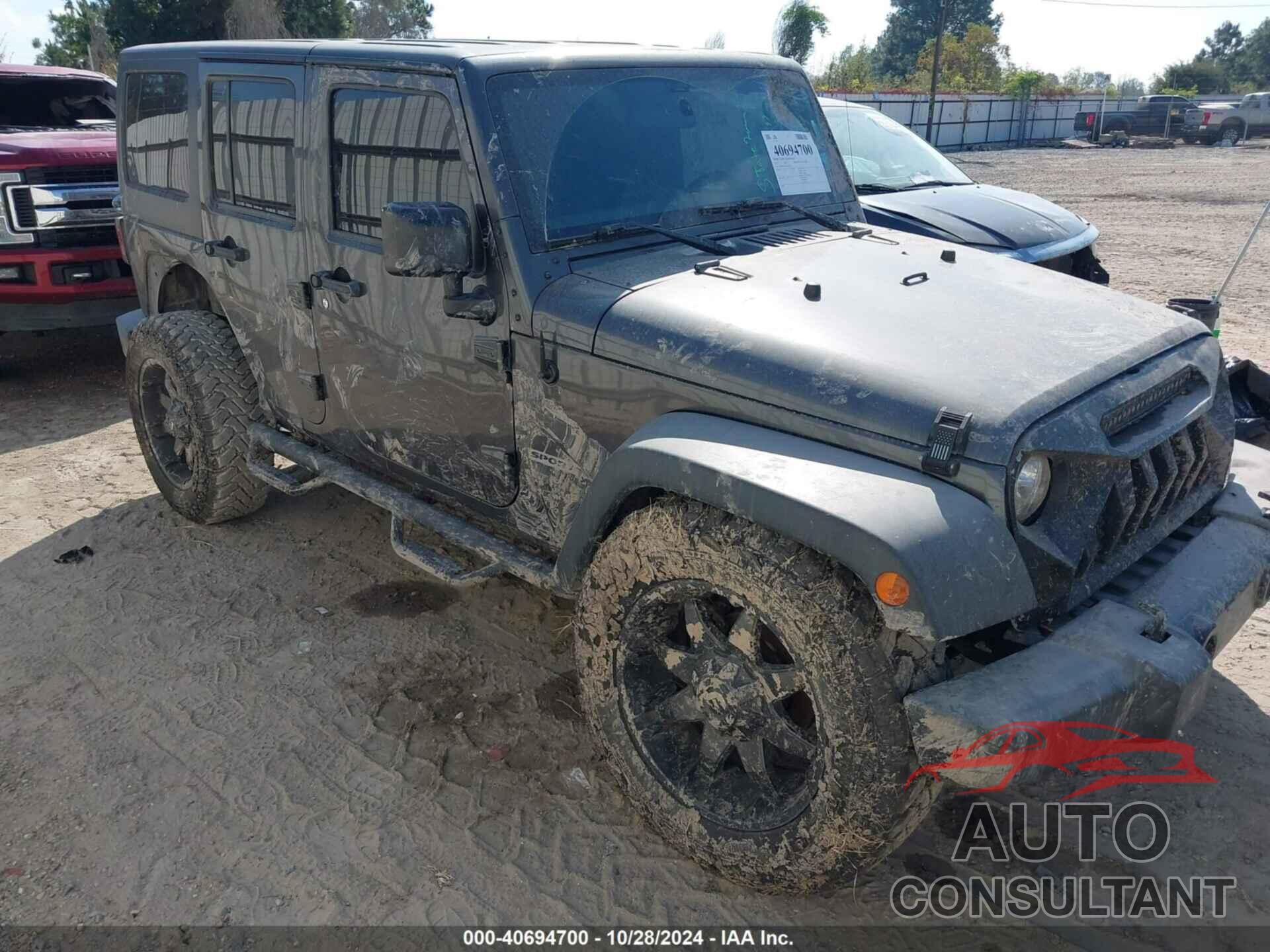 JEEP WRANGLER UNLIMITED 2017 - 1C4BJWDG9HL574817