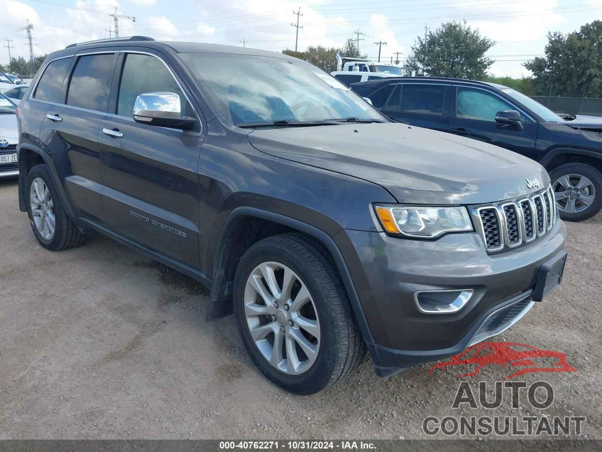 JEEP GRAND CHEROKEE 2017 - 1C4RJEBGXHC928145