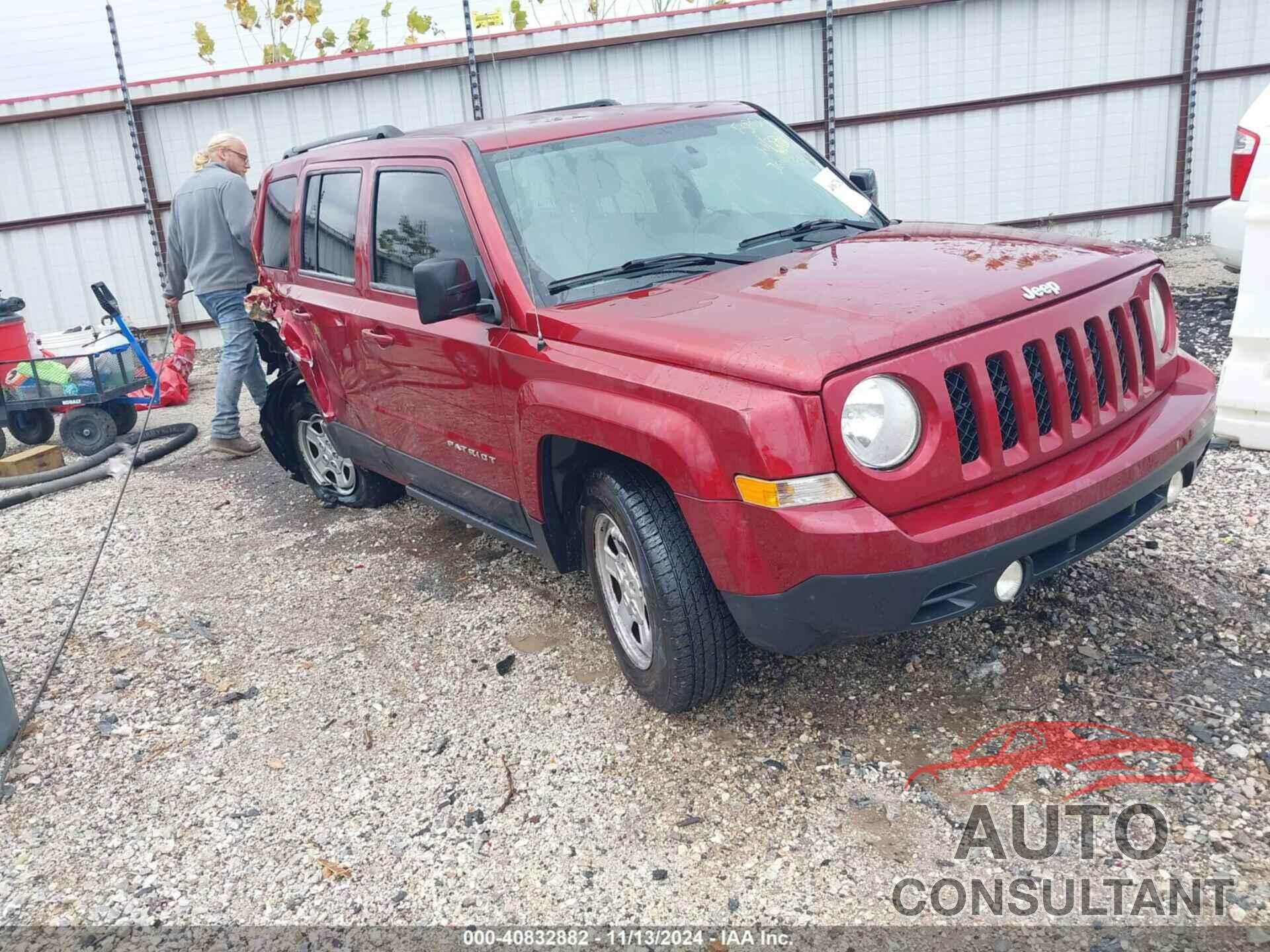 JEEP PATRIOT 2015 - 1C4NJPBA2FD102760