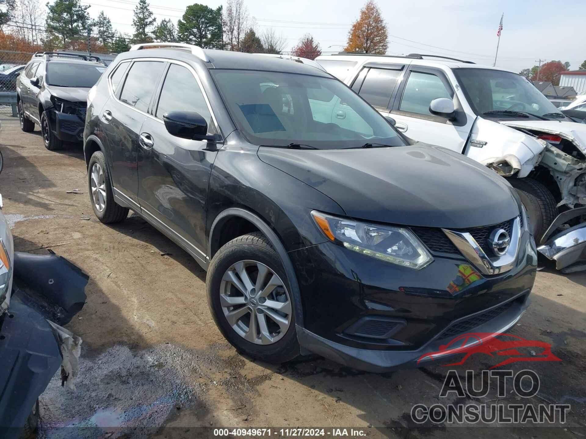 NISSAN ROGUE 2016 - KNMAT2MT2GP723653