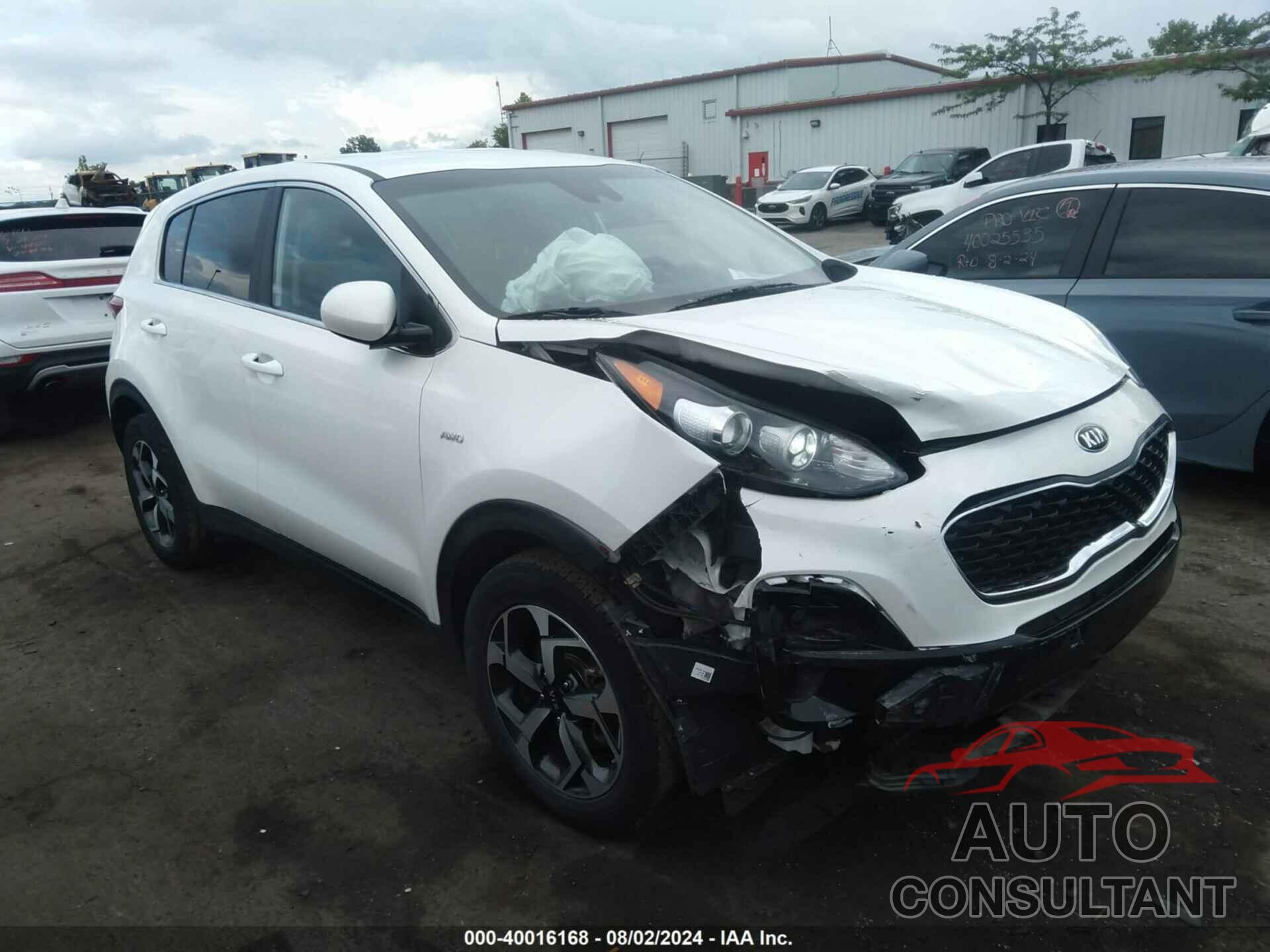 KIA SPORTAGE 2021 - KNDPMCAC7M7941469