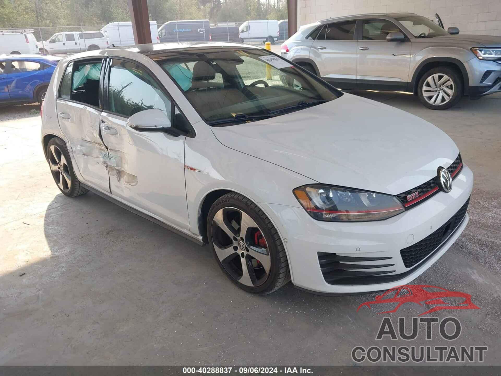 VOLKSWAGEN GOLF GTI 2016 - 3VW547AU1GM021058