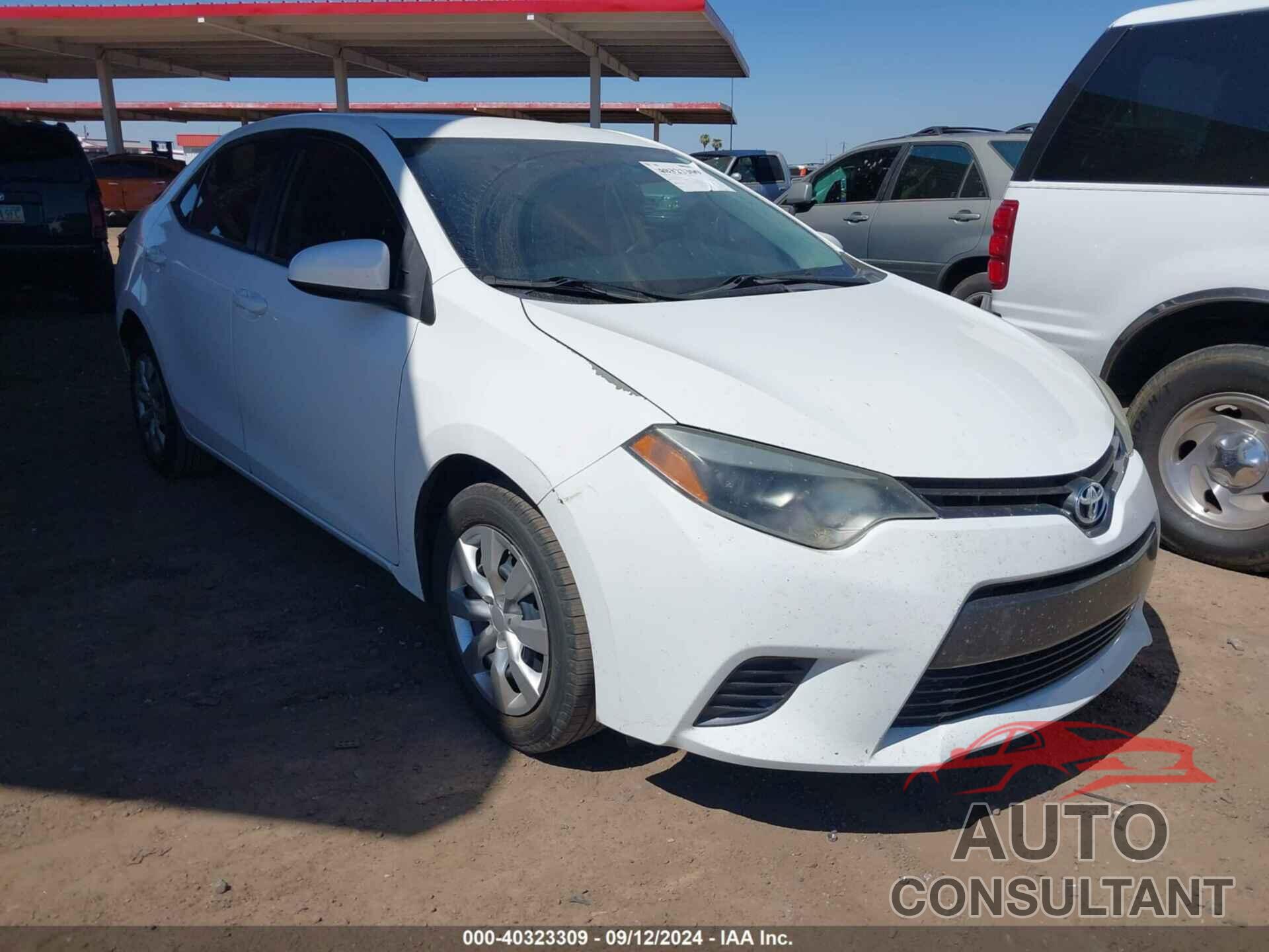 TOYOTA COROLLA 2016 - 5YFBURHE7GP367835