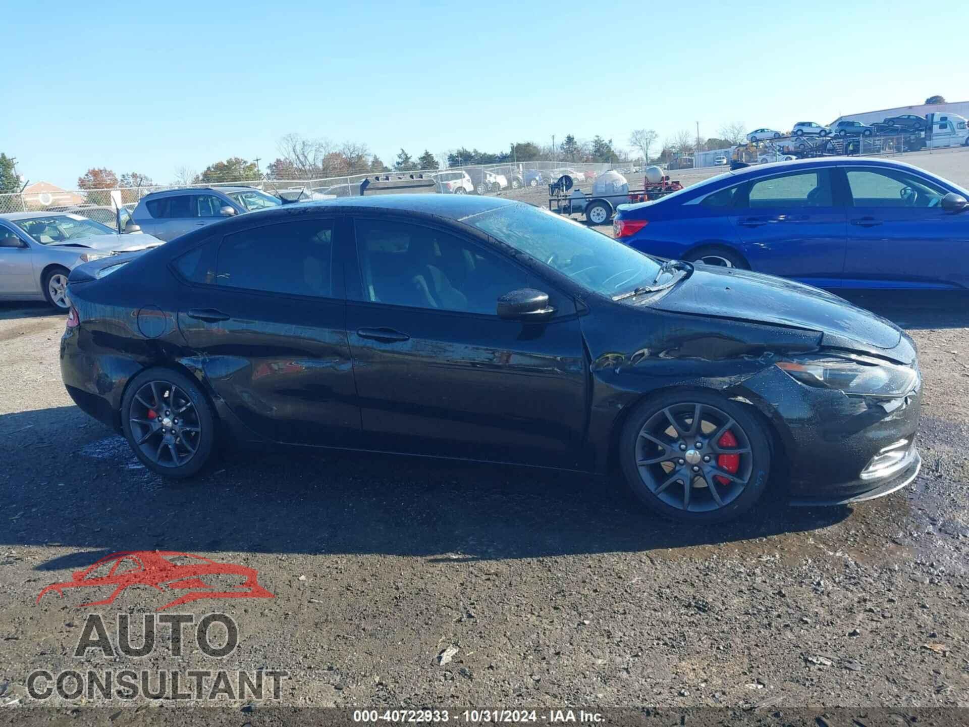 DODGE DART 2016 - 1C3CDFBBXGD517865