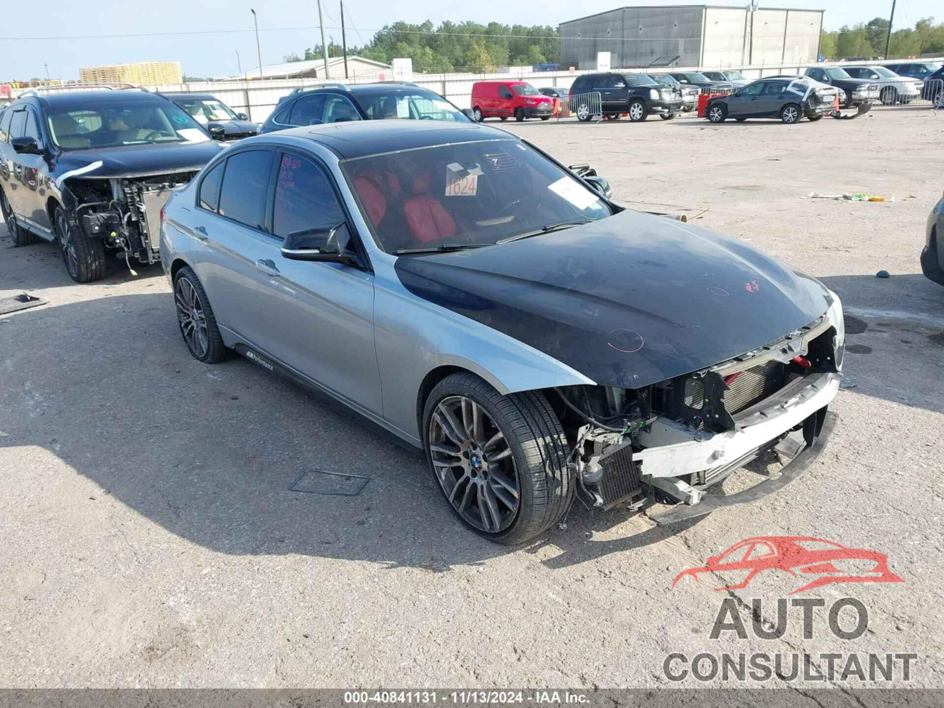 BMW 335I 2015 - WBA3B9G54FNR95002