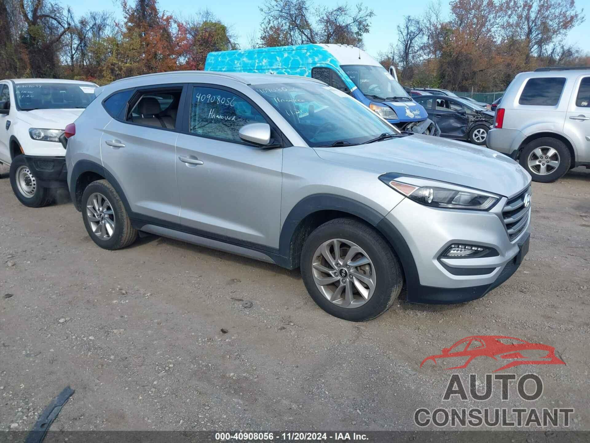 HYUNDAI TUCSON 2017 - KM8J33A49HU263442