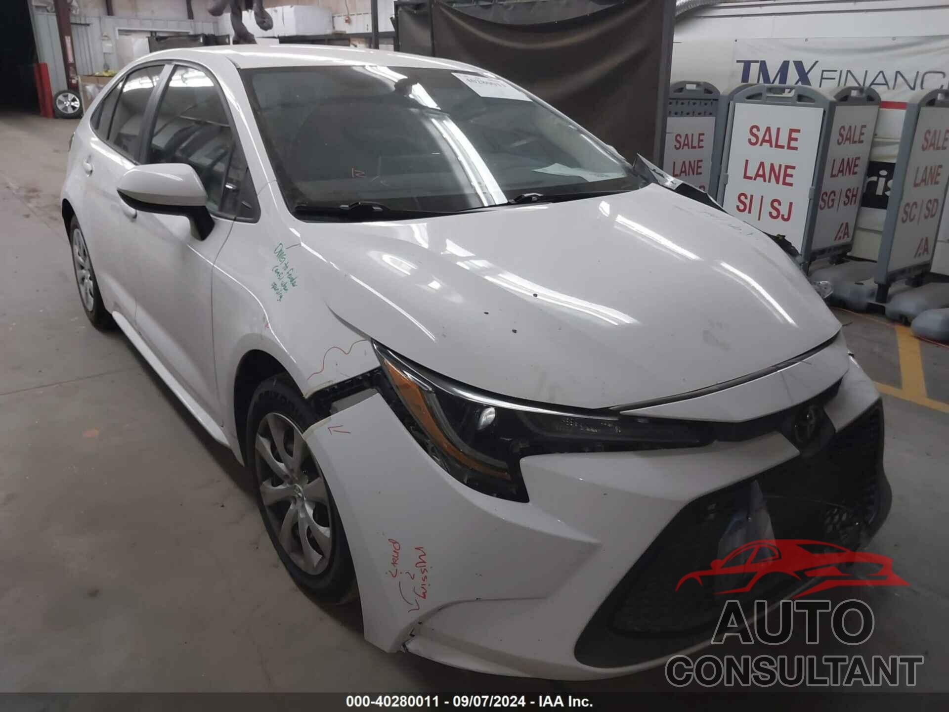 TOYOTA COROLLA 2020 - 5YFEPRAEXLP064301