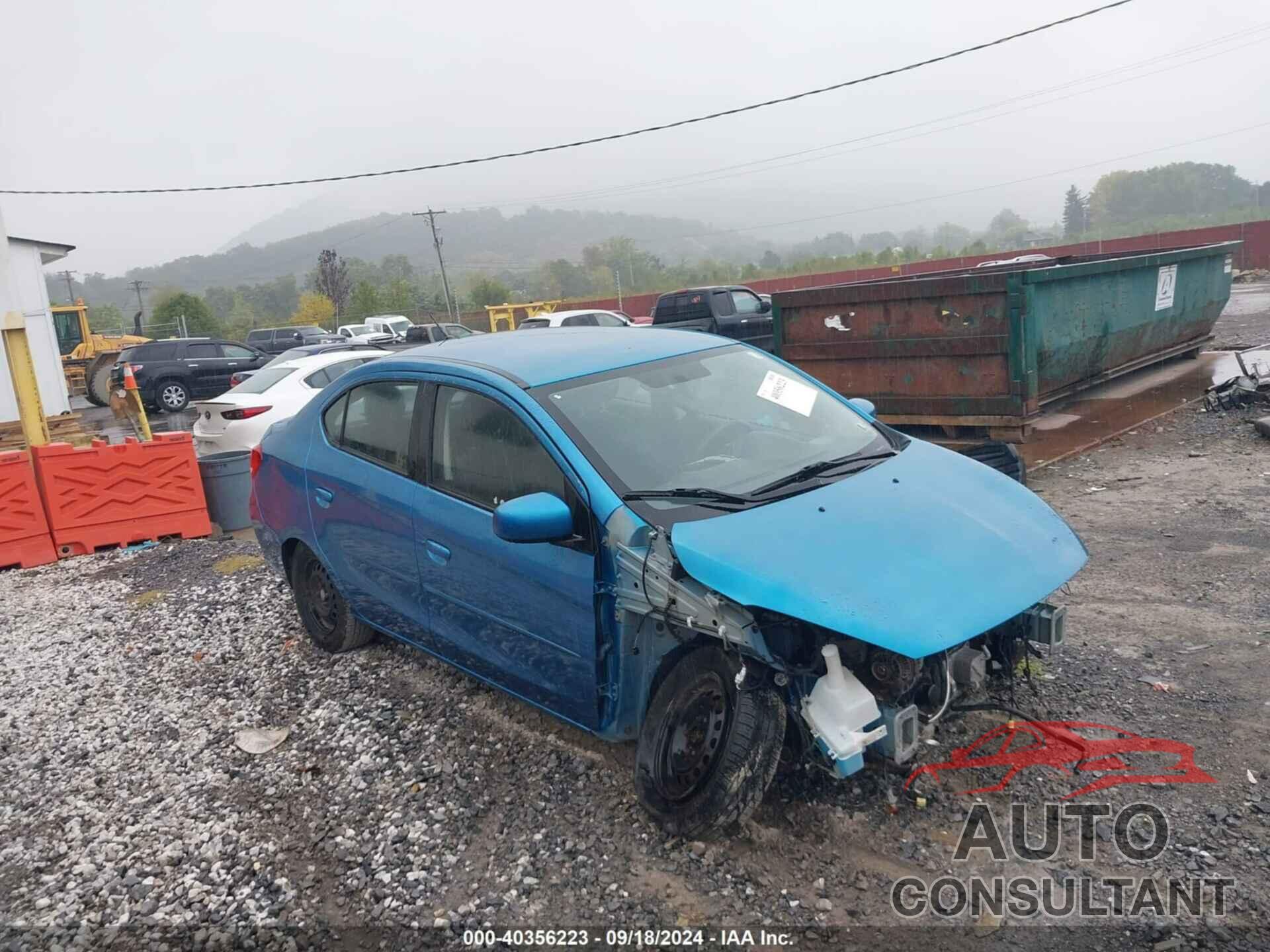 MITSUBISHI MIRAGE G4 2017 - ML32F3FJ1HH004535