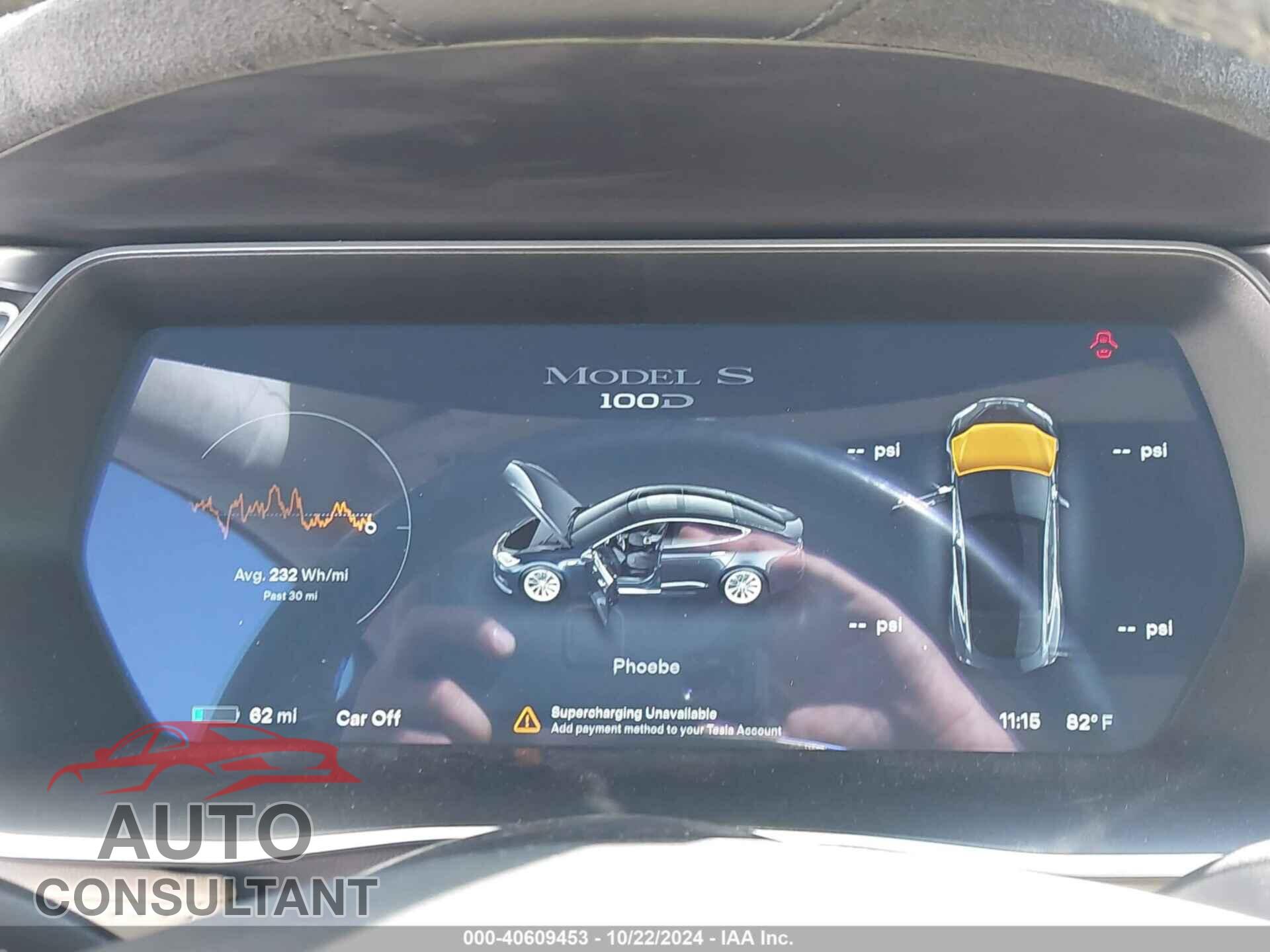 TESLA MODEL S 2017 - 5YJSA1E26HF197310