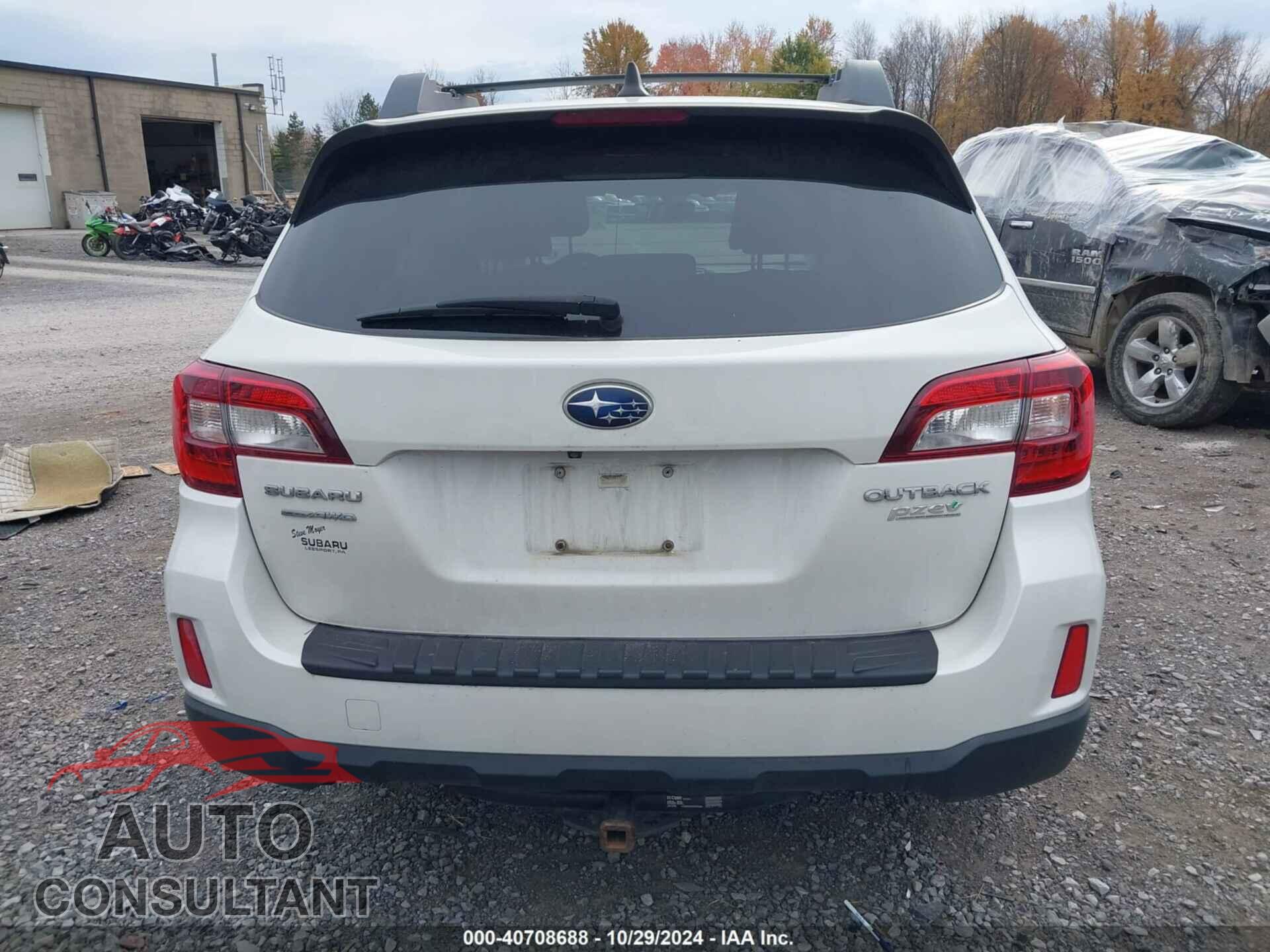 SUBARU OUTBACK 2017 - 4S4BSAFC8H3240543