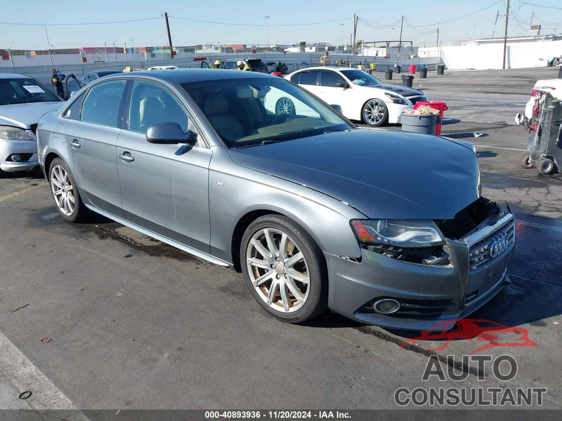 AUDI A4 2012 - WAUEFAFL3CA013431