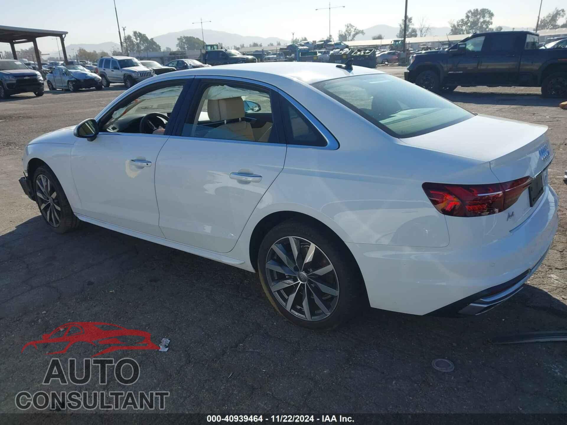 AUDI A4 2021 - WAUABAF45MA024340