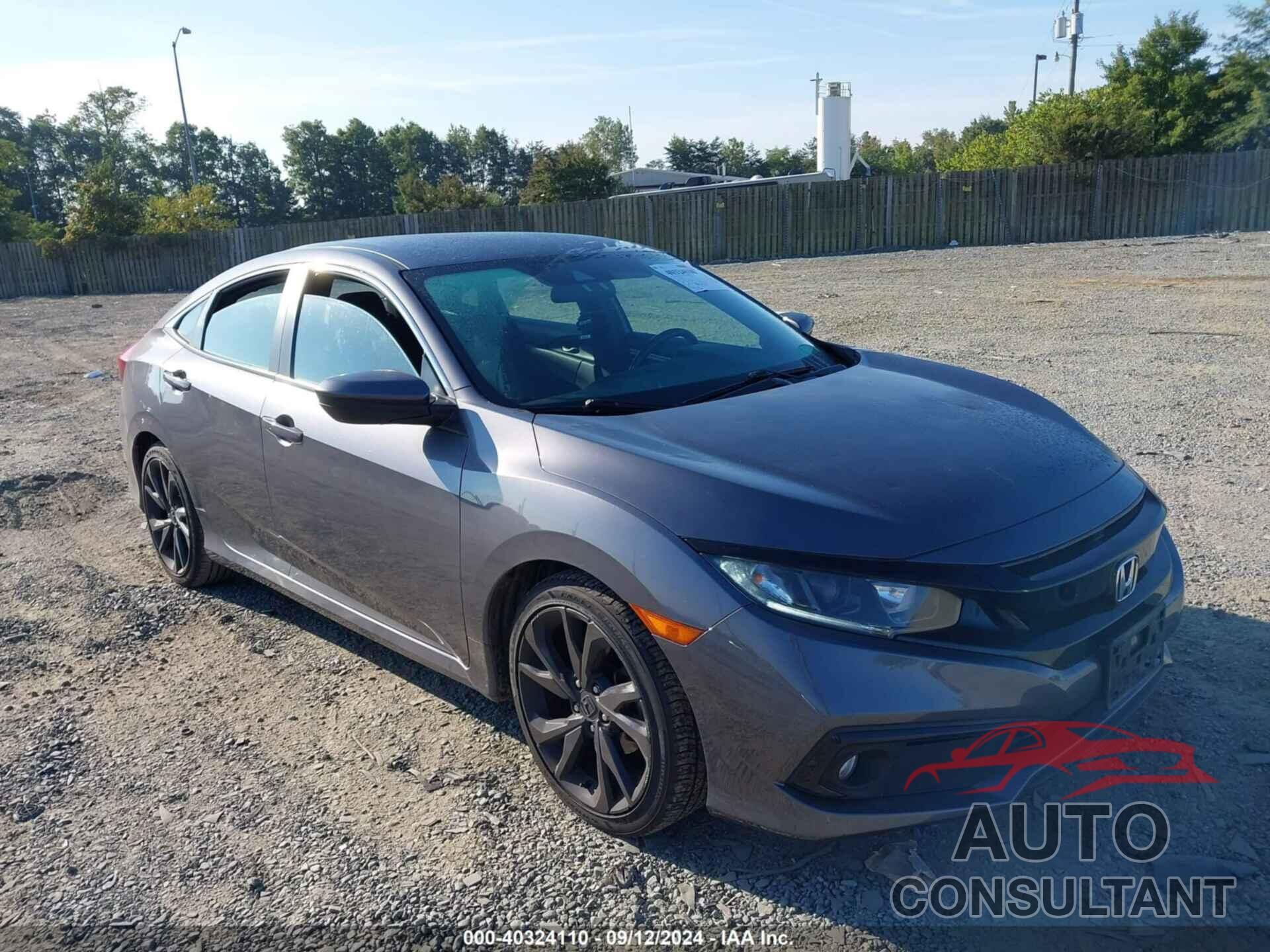 HONDA CIVIC 2019 - 2HGFC2F85KH563331