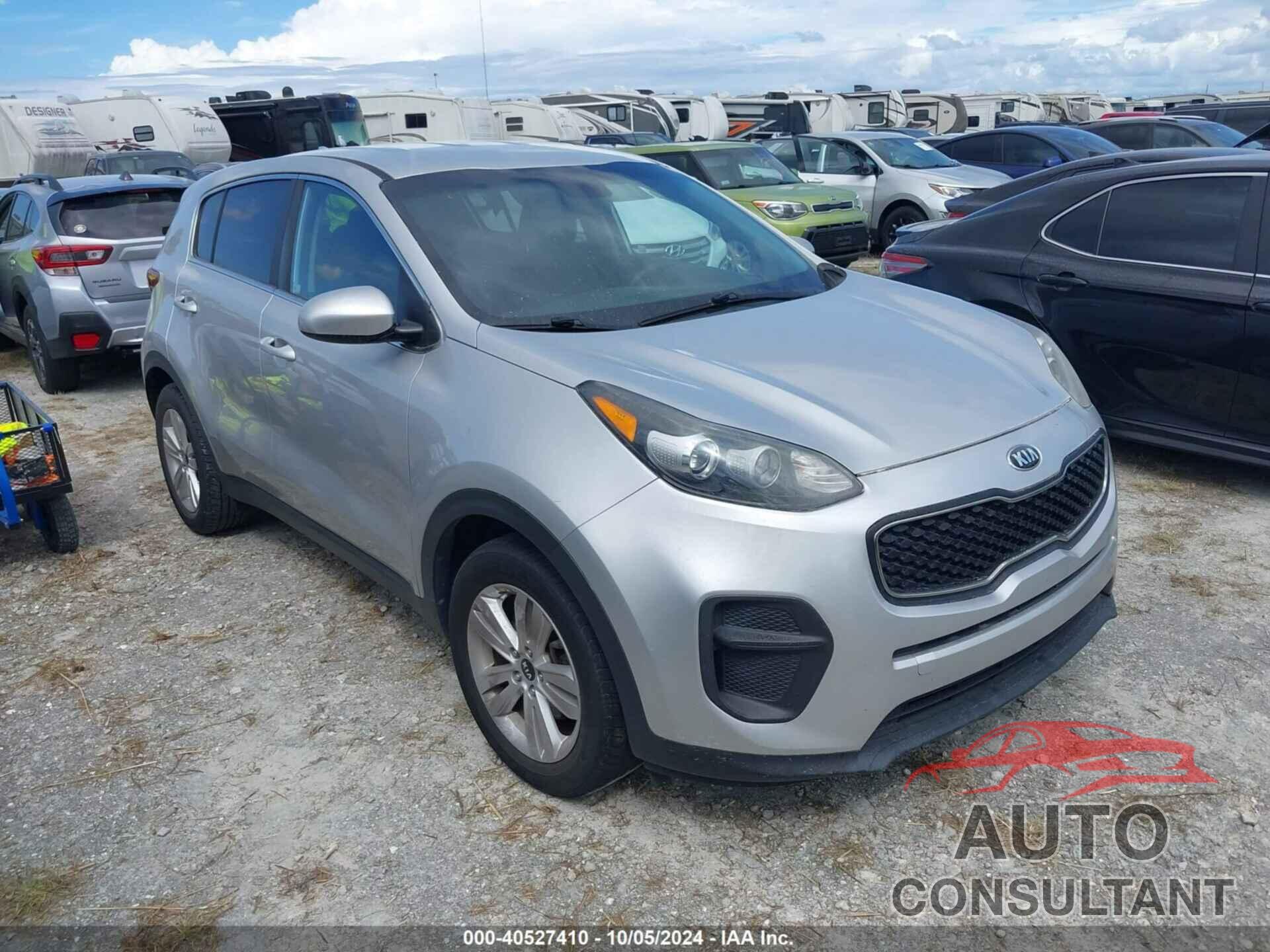 KIA SPORTAGE 2018 - KNDPM3AC8J7444748