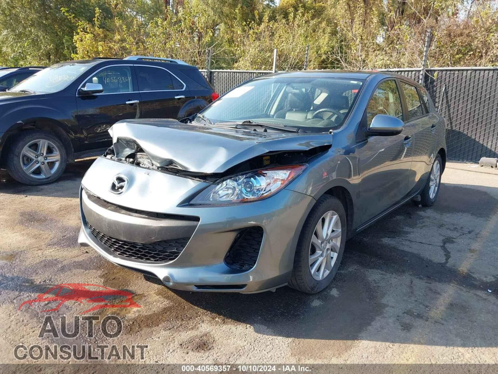 MAZDA MAZDA3 2012 - JM1BL1M77C1663755