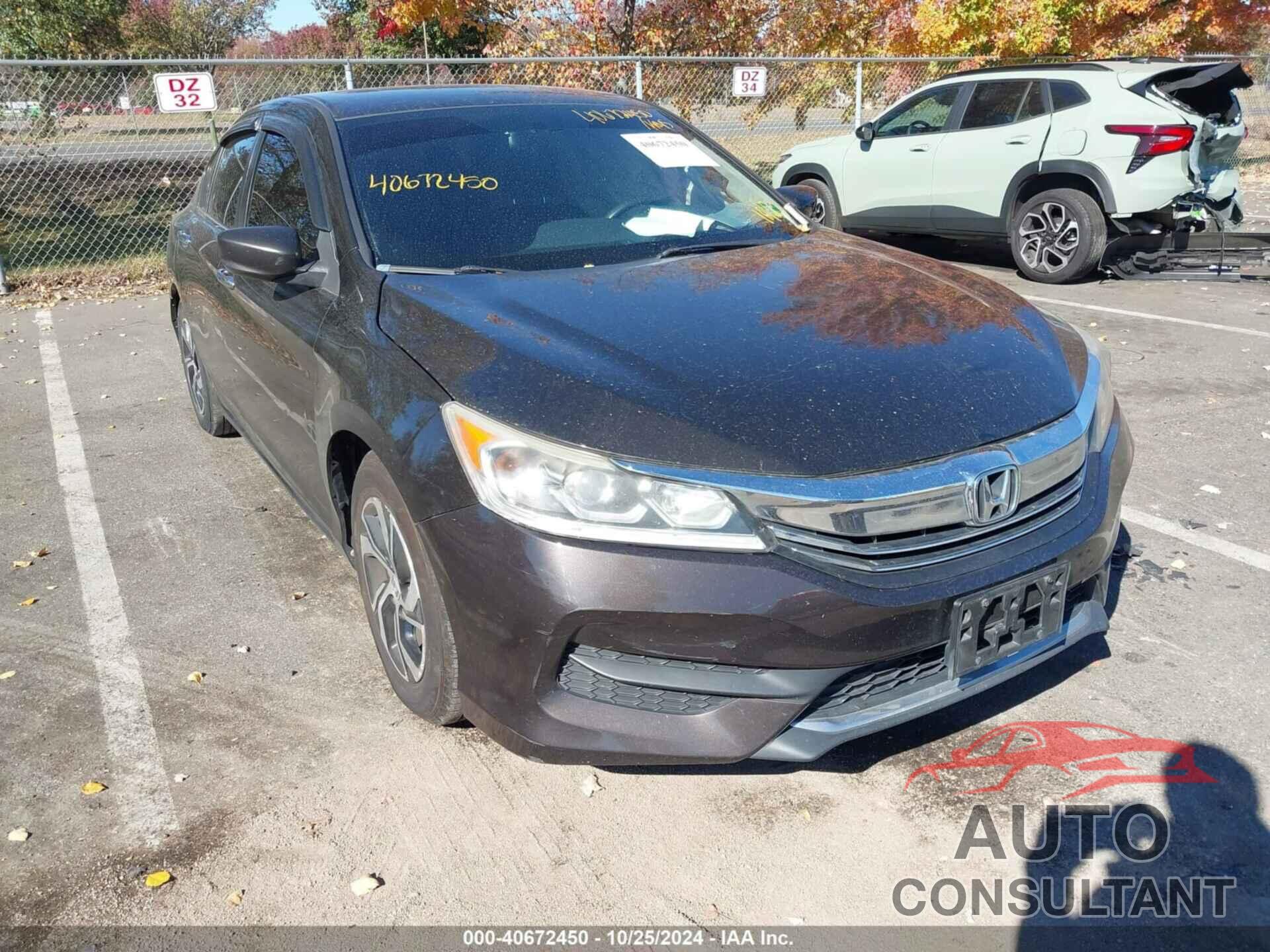 HONDA ACCORD 2016 - 1HGCR2F39GA169603