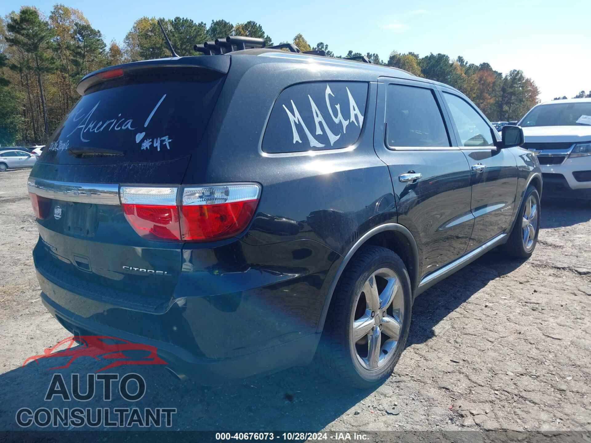 DODGE DURANGO 2011 - 1D4SE5GT3BC688832
