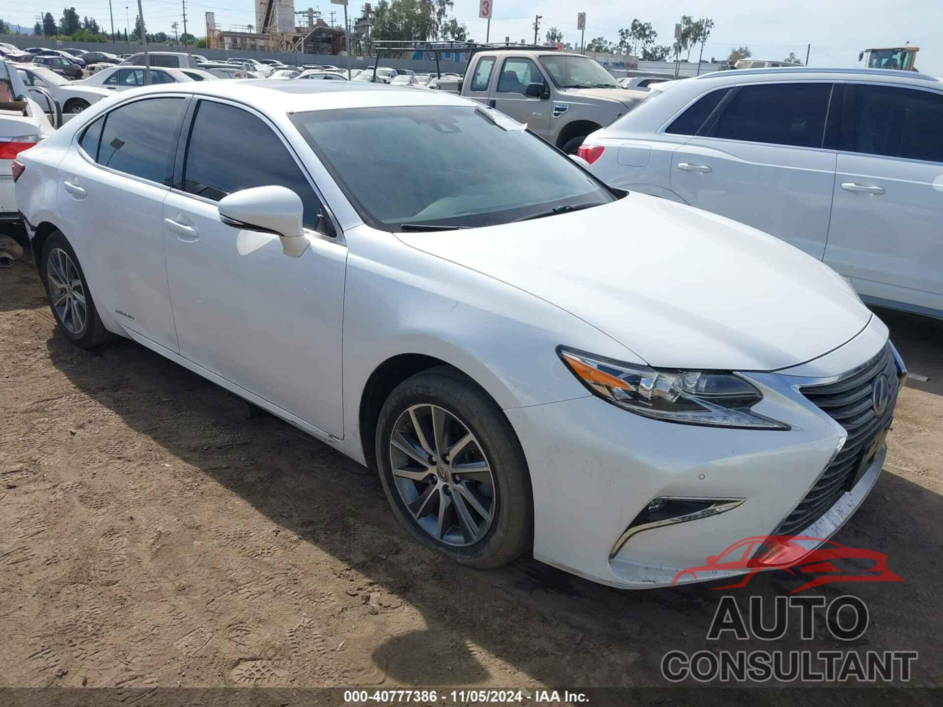 LEXUS ES 300H 2016 - JTHBW1GG8G2121873