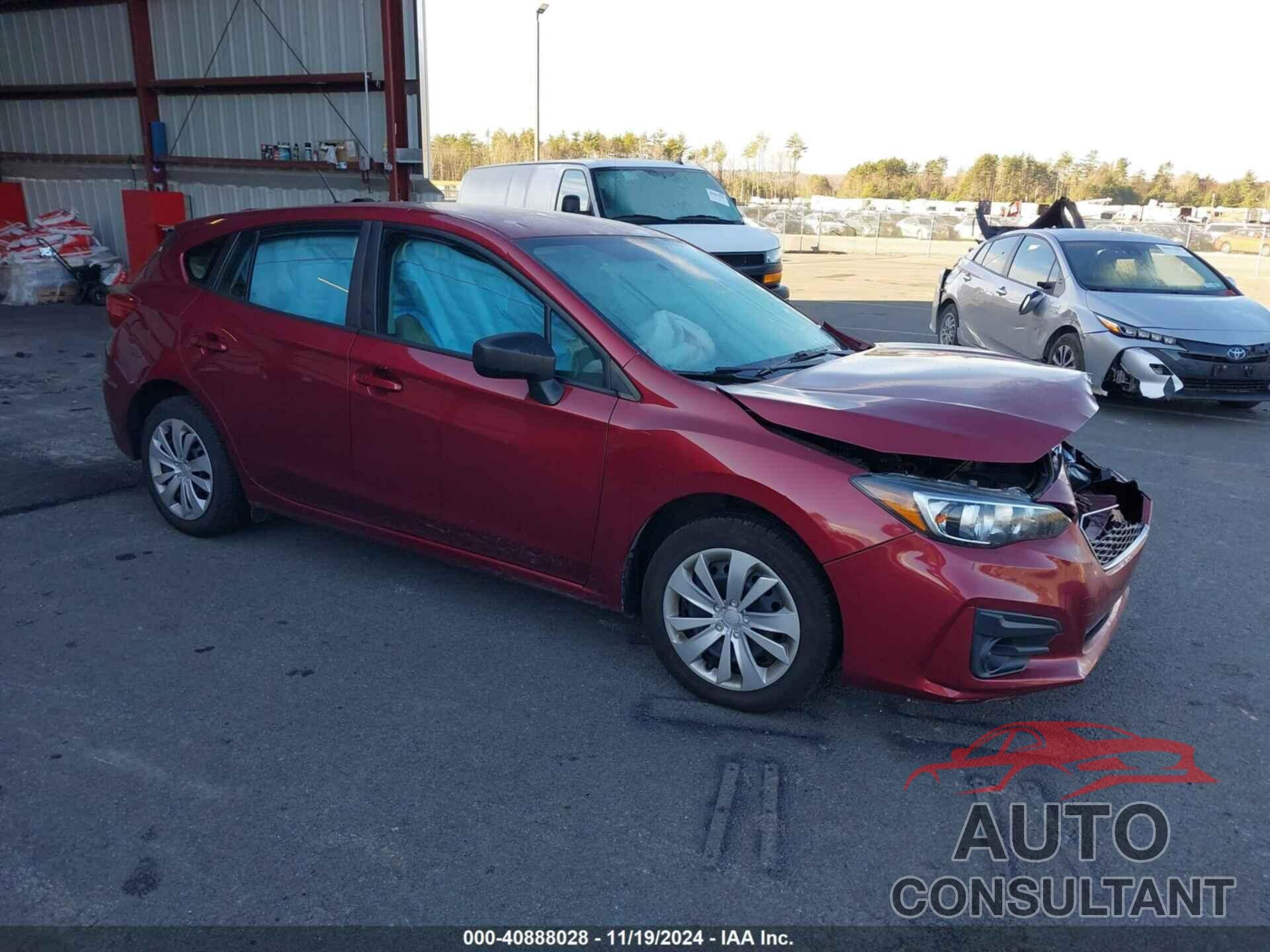 SUBARU IMPREZA 2018 - 4S3GTAA66J3736410