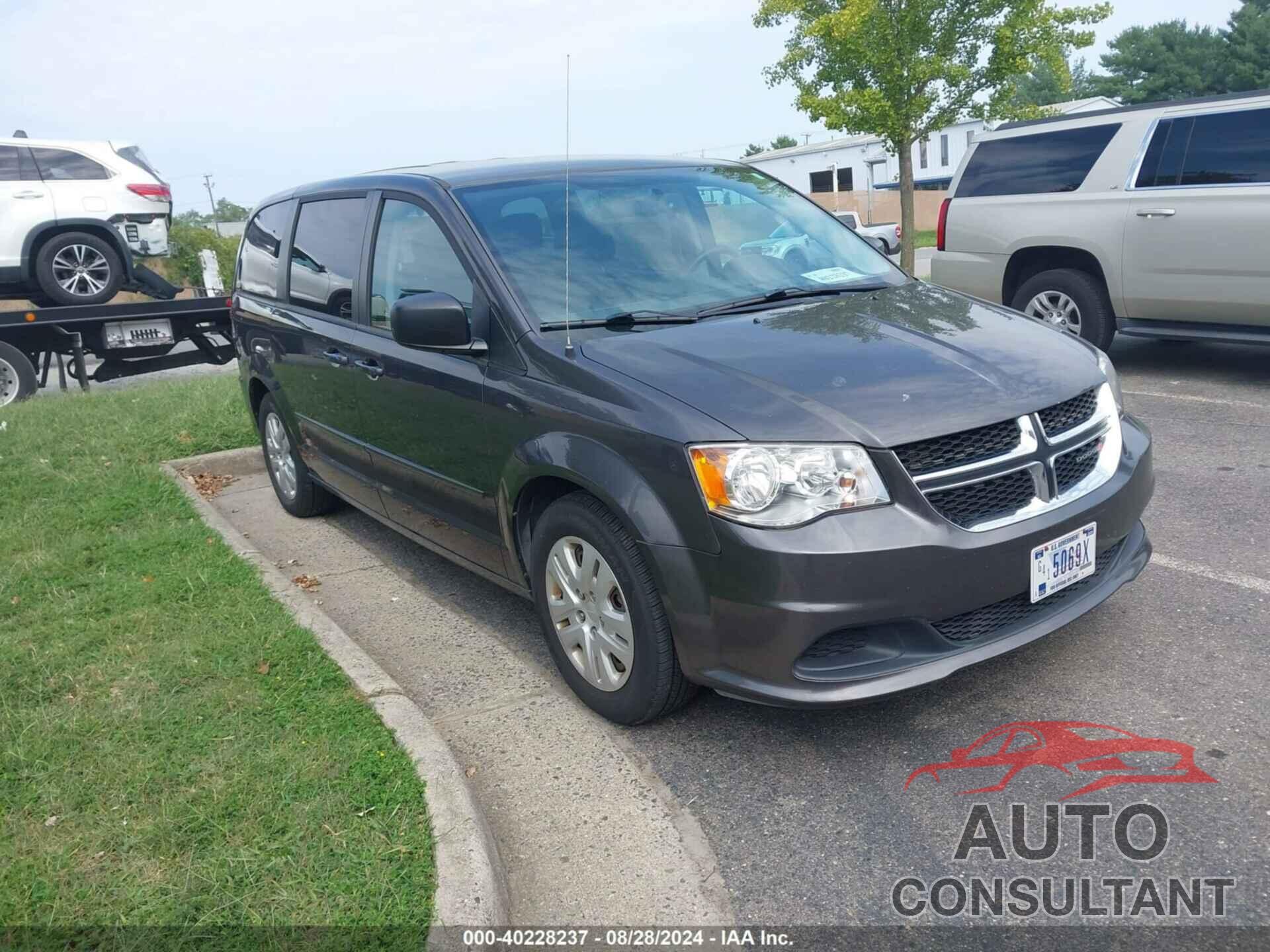 DODGE GRAND CARAVAN 2016 - 2C4RDGBG7GR136477