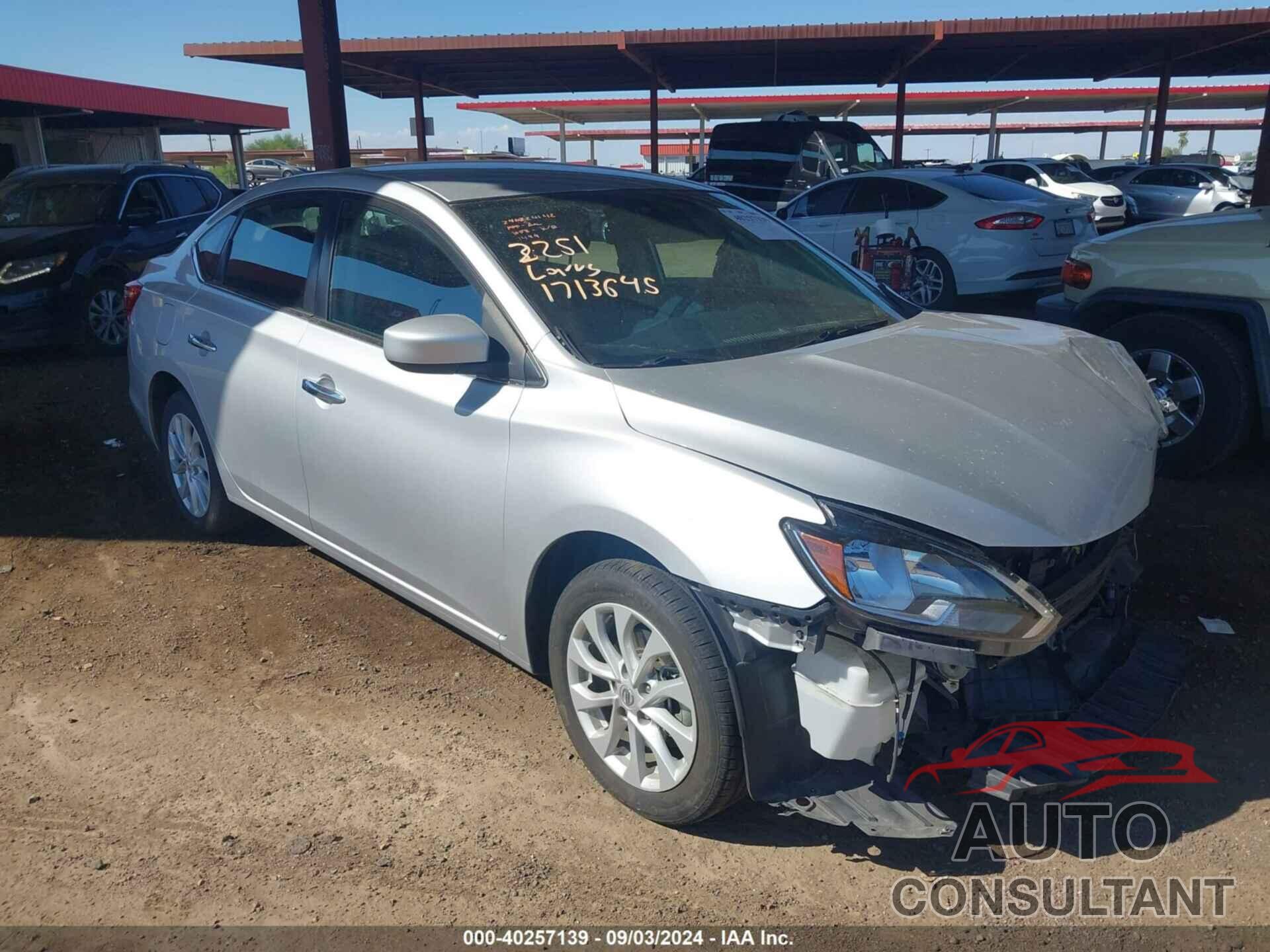 NISSAN SENTRA 2019 - 3N1AB7AP7KY281499