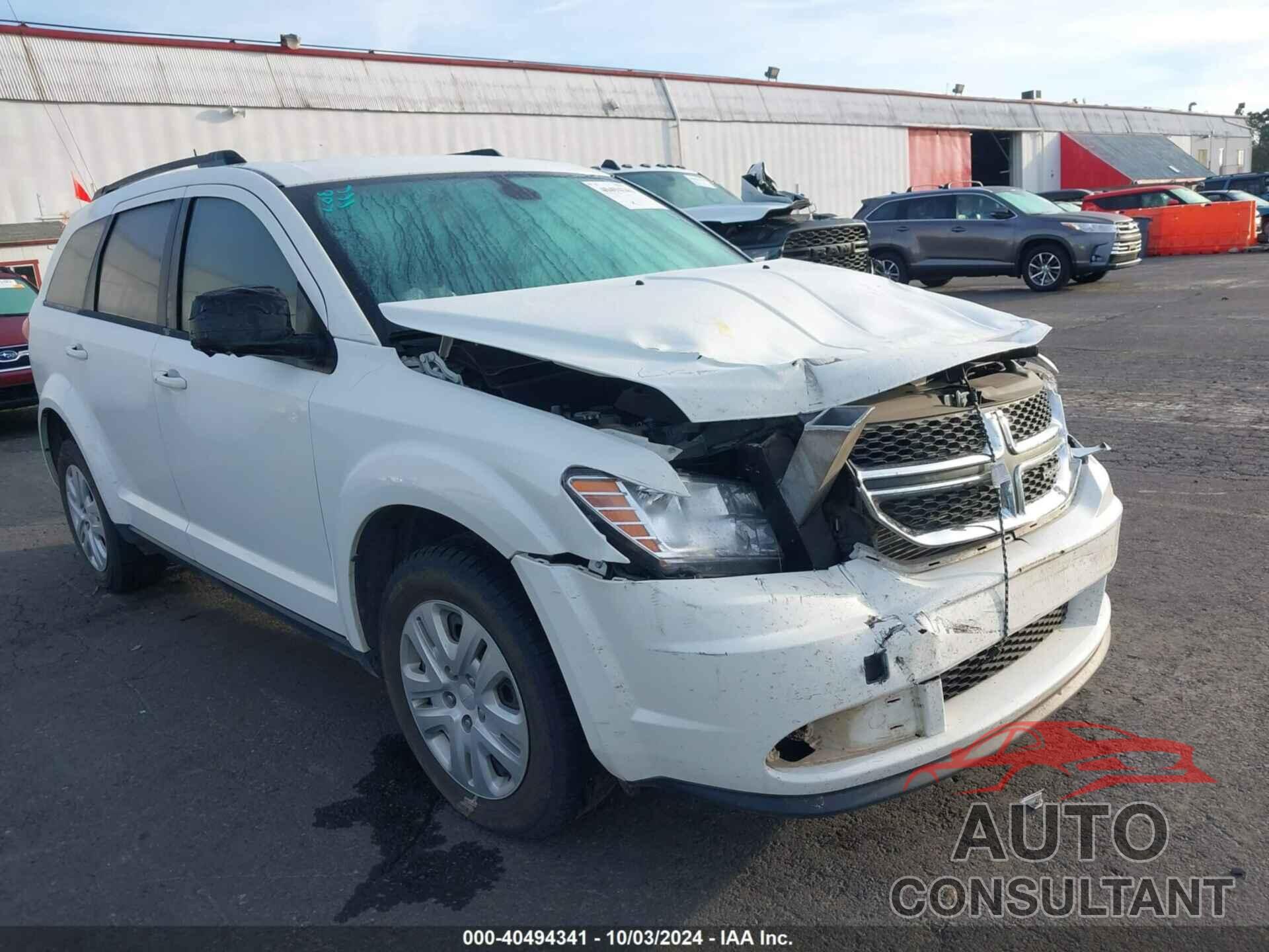 DODGE JOURNEY 2018 - 3C4PDDAG4JT515206