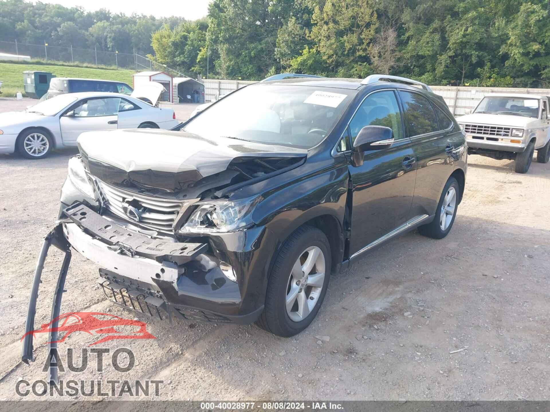 LEXUS RX 2014 - 2T2BK1BA1EC246854