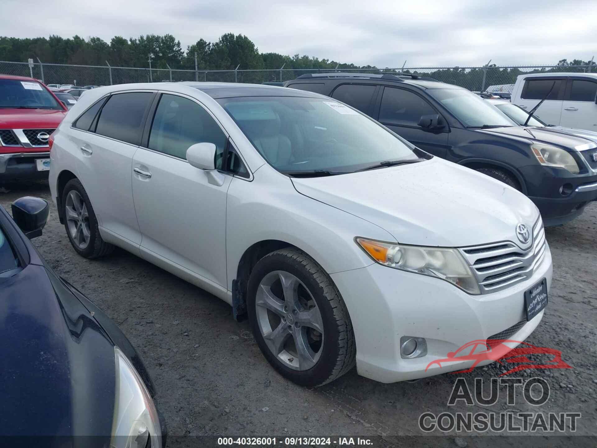 TOYOTA VENZA 2011 - 4T3ZK3BB8BU041153