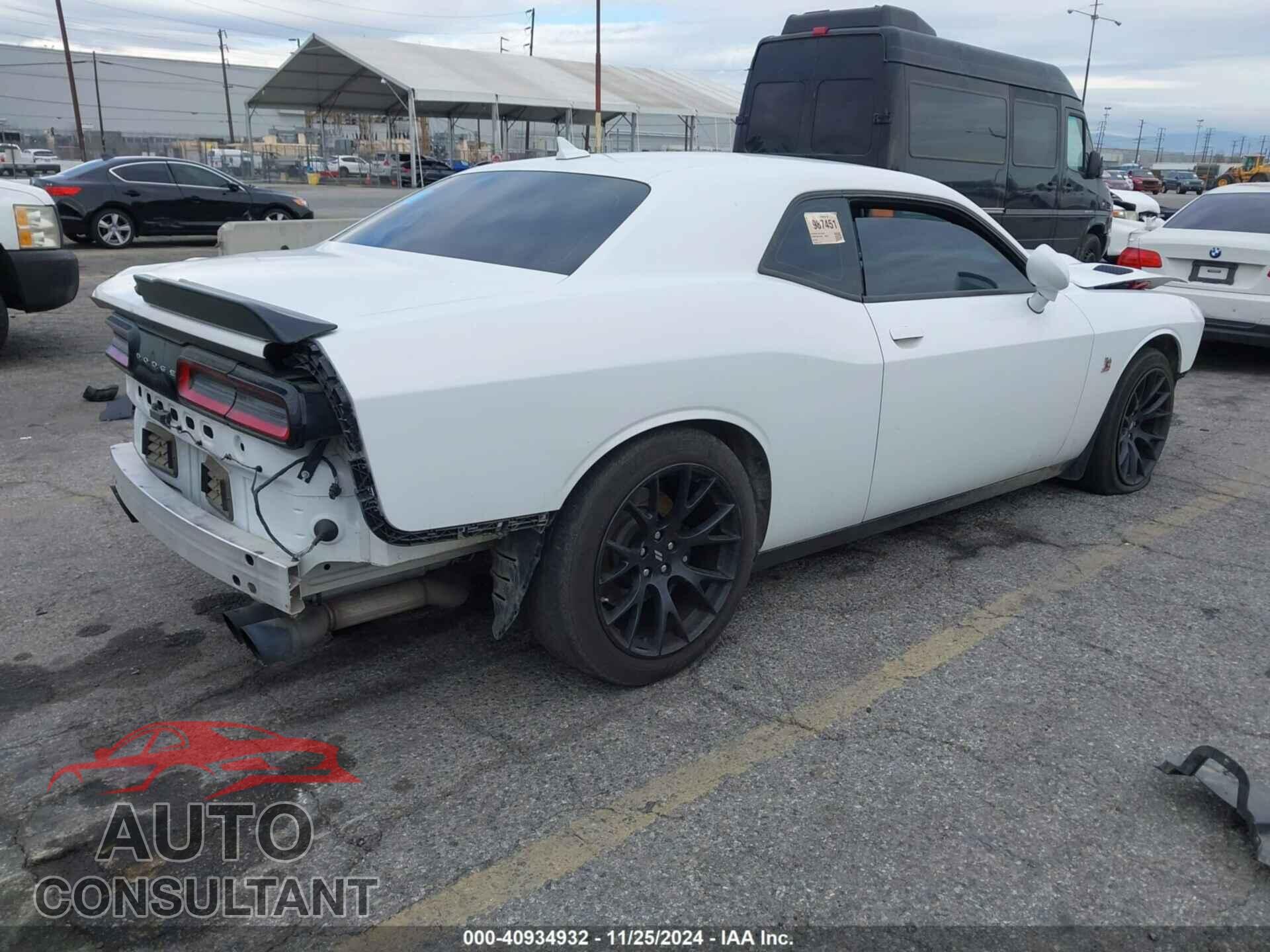 DODGE CHALLENGER 2019 - 2C3CDZFJ8KH714662