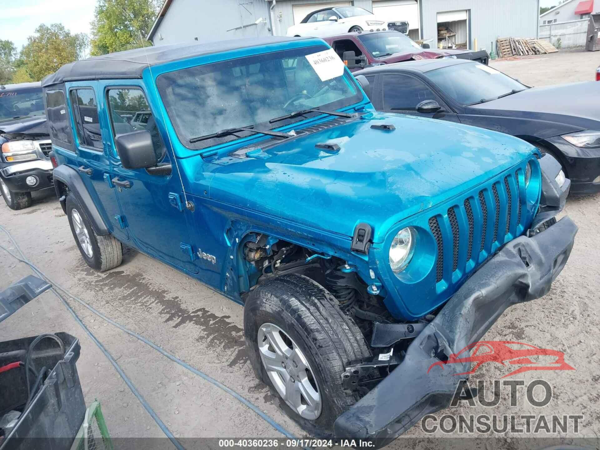 JEEP WRANGLER UNLIMITED 2020 - 1C4HJXDNXLW222187