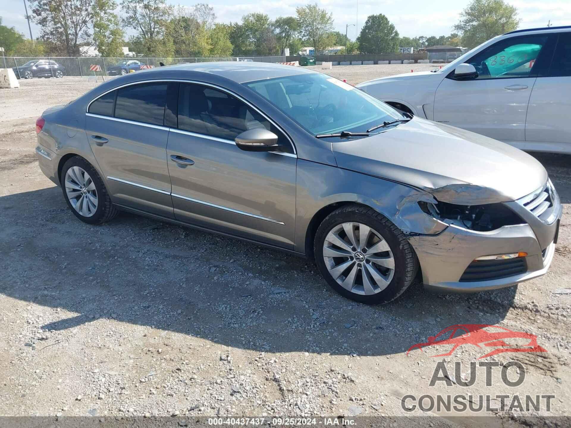 VOLKSWAGEN CC 2012 - WVWMN7AN7CE507538
