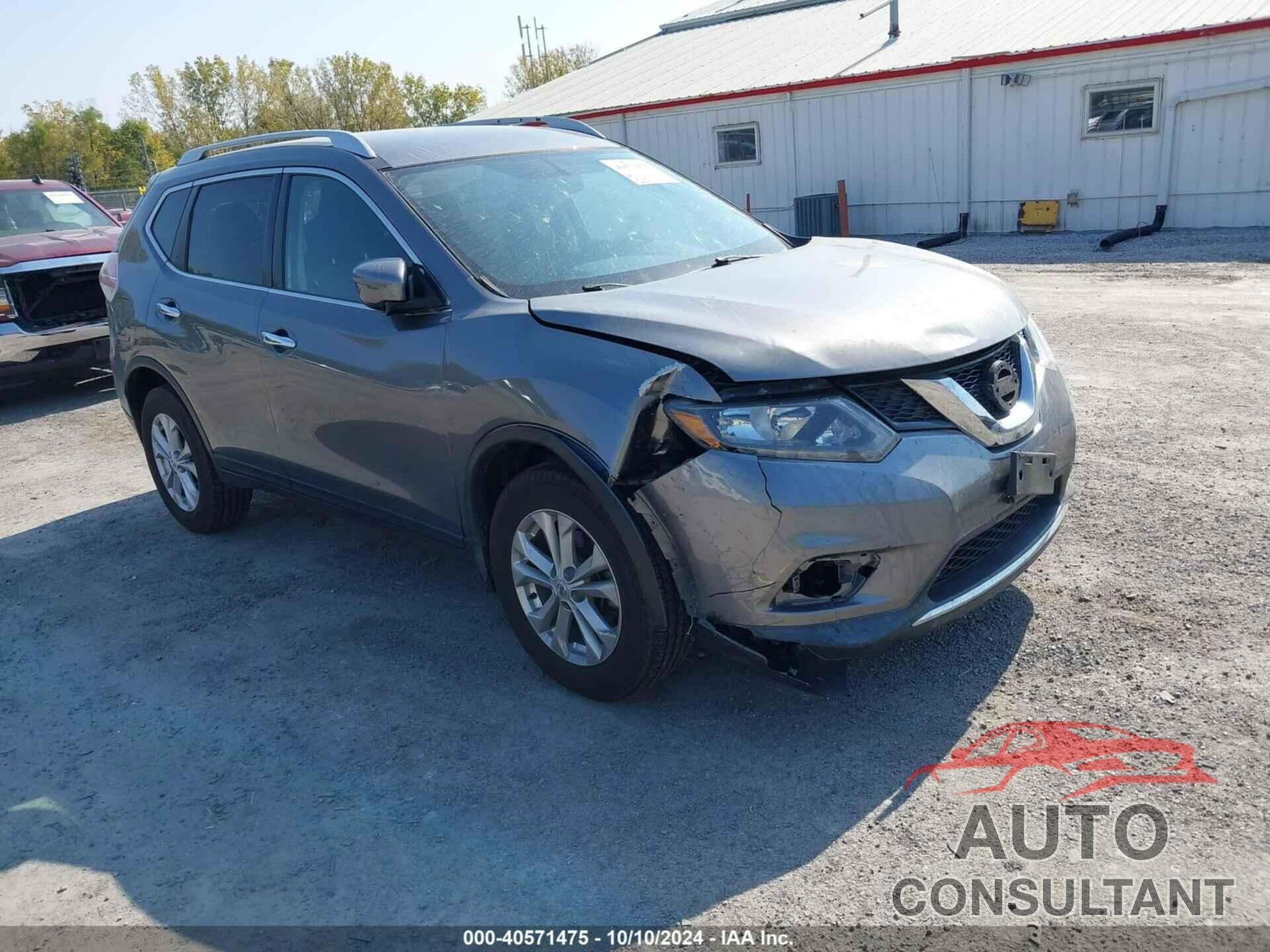 NISSAN ROGUE 2016 - KNMAT2MV5GP735524