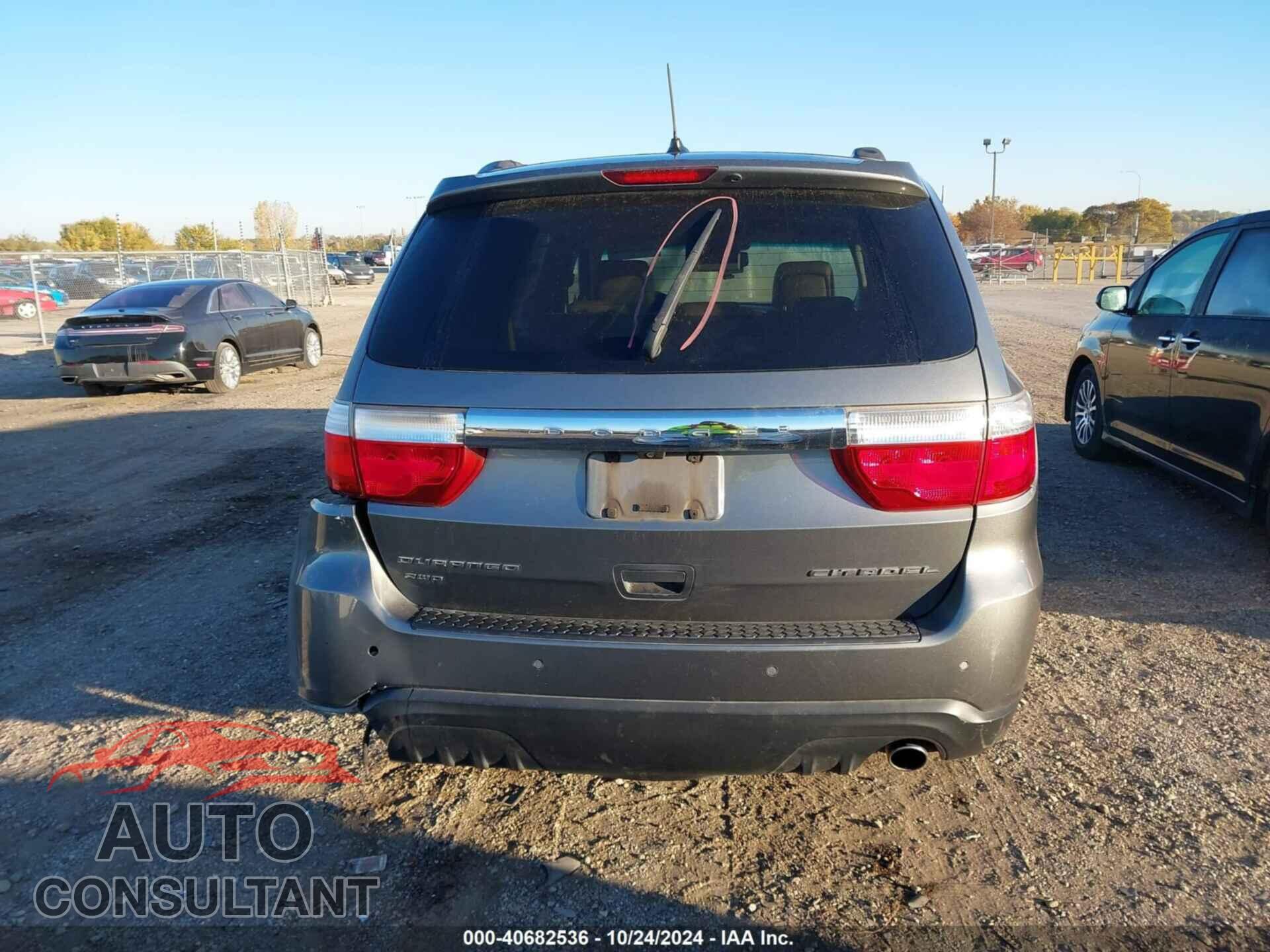 DODGE DURANGO 2012 - 1C4RDJEG4CC130969